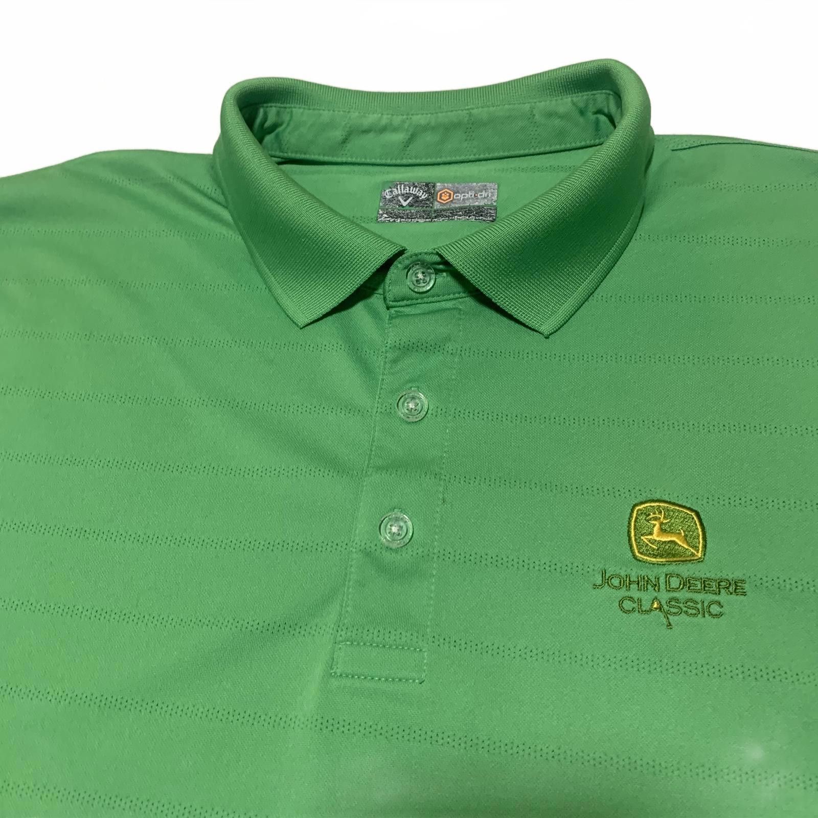 Other Callaway Opti-Dri John Deere Men's Size 2XL Green Polo Shirt Size US XXL / EU 58 / 5 - 7 Thumbnail