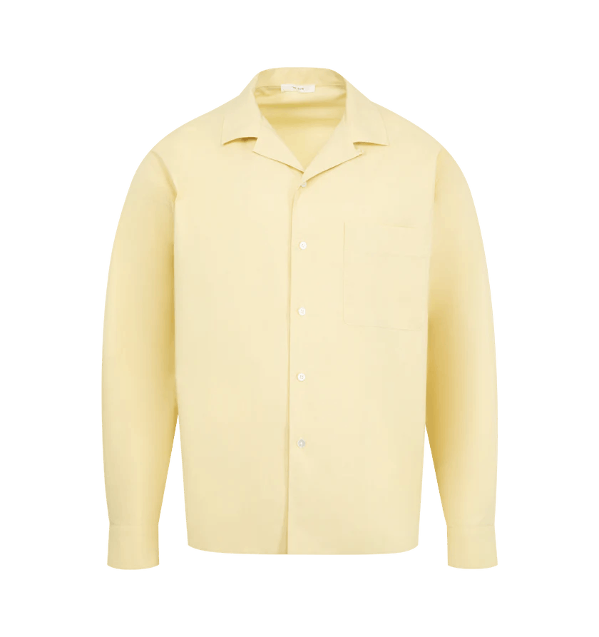 The Row o1h1sh11225 Elijas Shirt in Pale Yellow Size US L / EU 52-54 / 3 - 1 Thumbnail