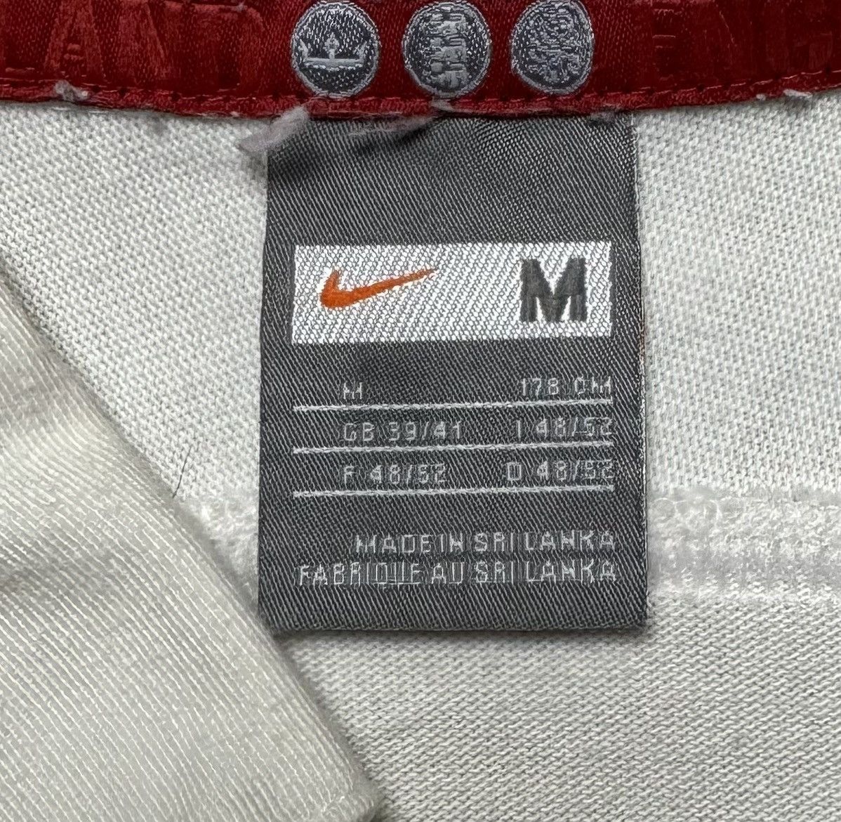 Nike England 2007 Home Rugby Shirt Jersey Long Sleeve Nike Size US M / EU 48-50 / 2 - 12 Thumbnail