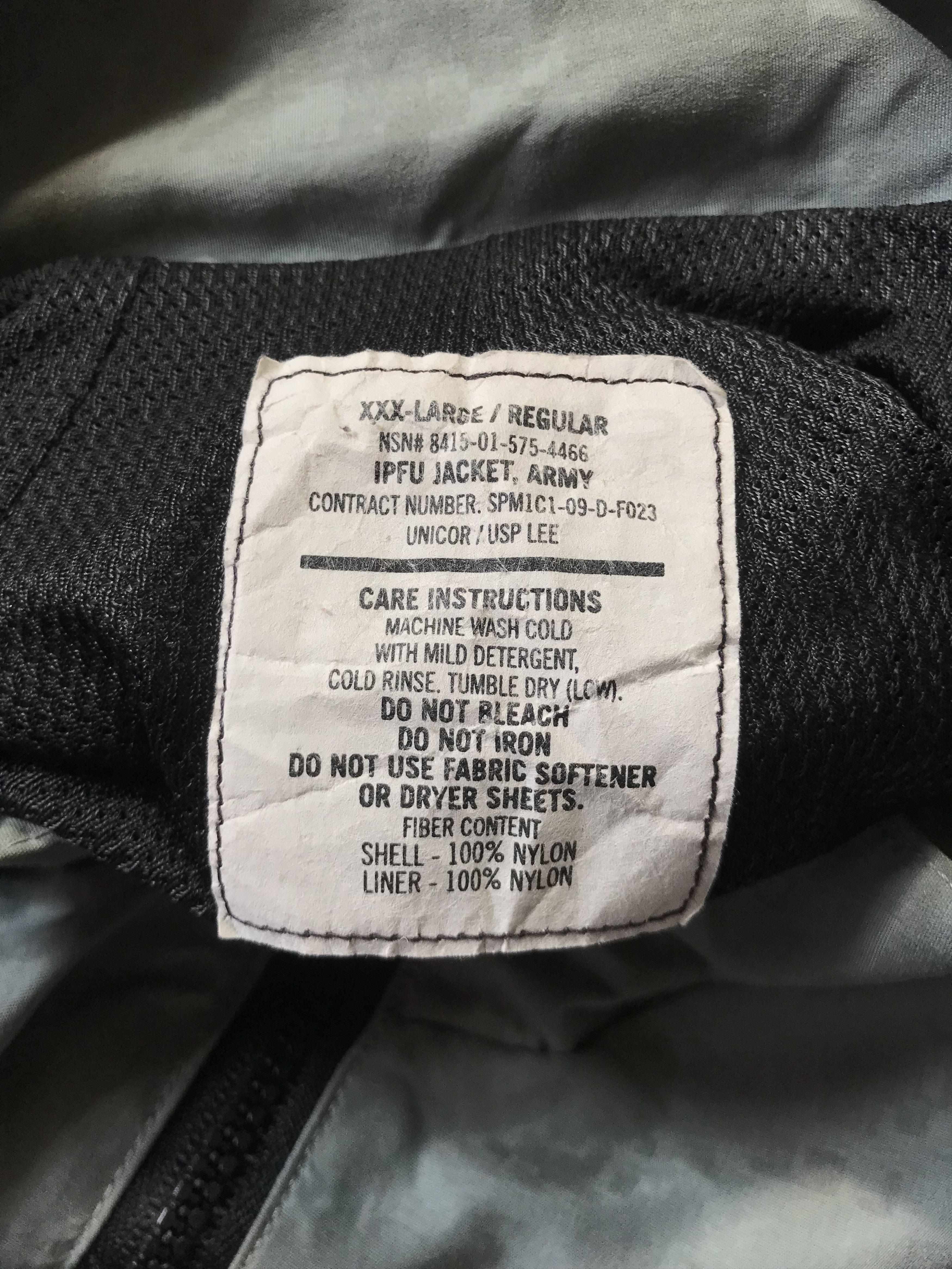 Other VINTAGE US ARMY MILITARY IPFU JACKET Size US XXL / EU 58 / 5 - 11 Thumbnail