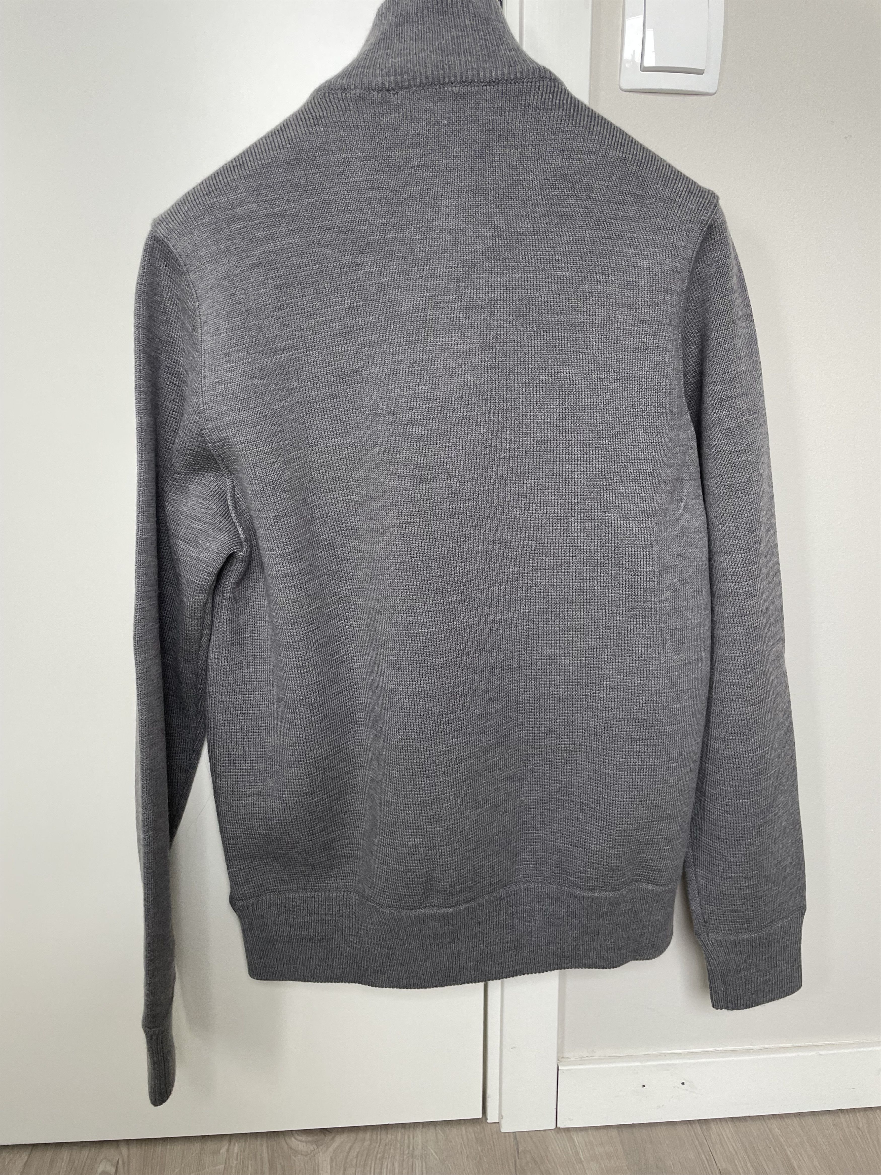 Valstar NWT Valstar Milano grey knitted Valstarino jacket, size L Size US L / EU 52-54 / 3 - 2 Thumbnail