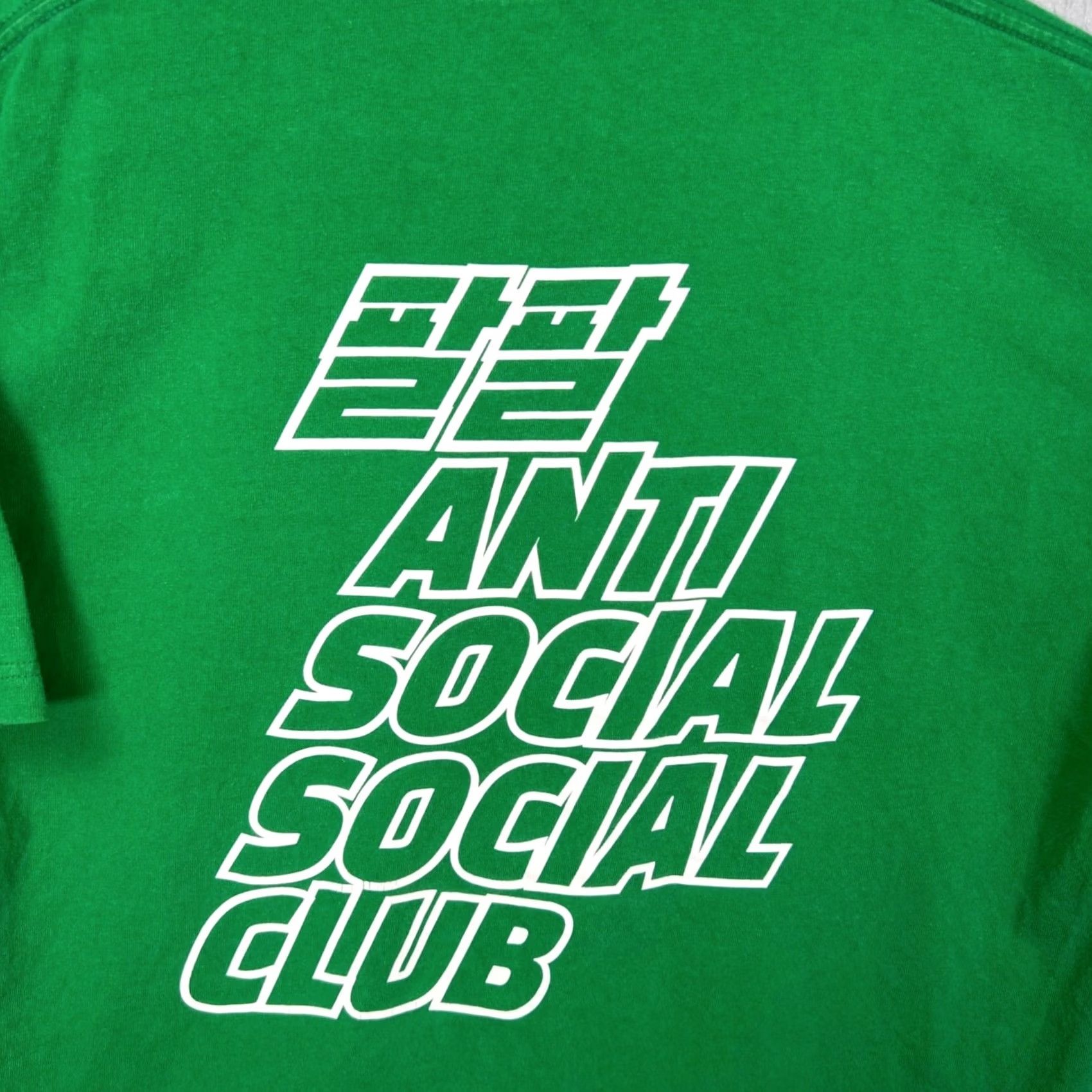 Anti Social Social Club Anti Social Social Club Green Graphic T-Shirt Mens Size M Size US M / EU 48-50 / 2 - 7 Thumbnail