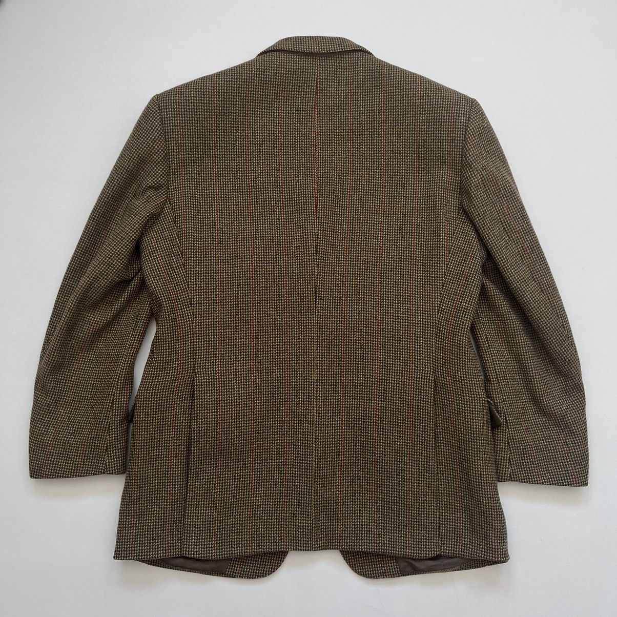 Burberry Vintage Burberry wool/cashmere checked blazer jacket Size 38S - 9 Thumbnail