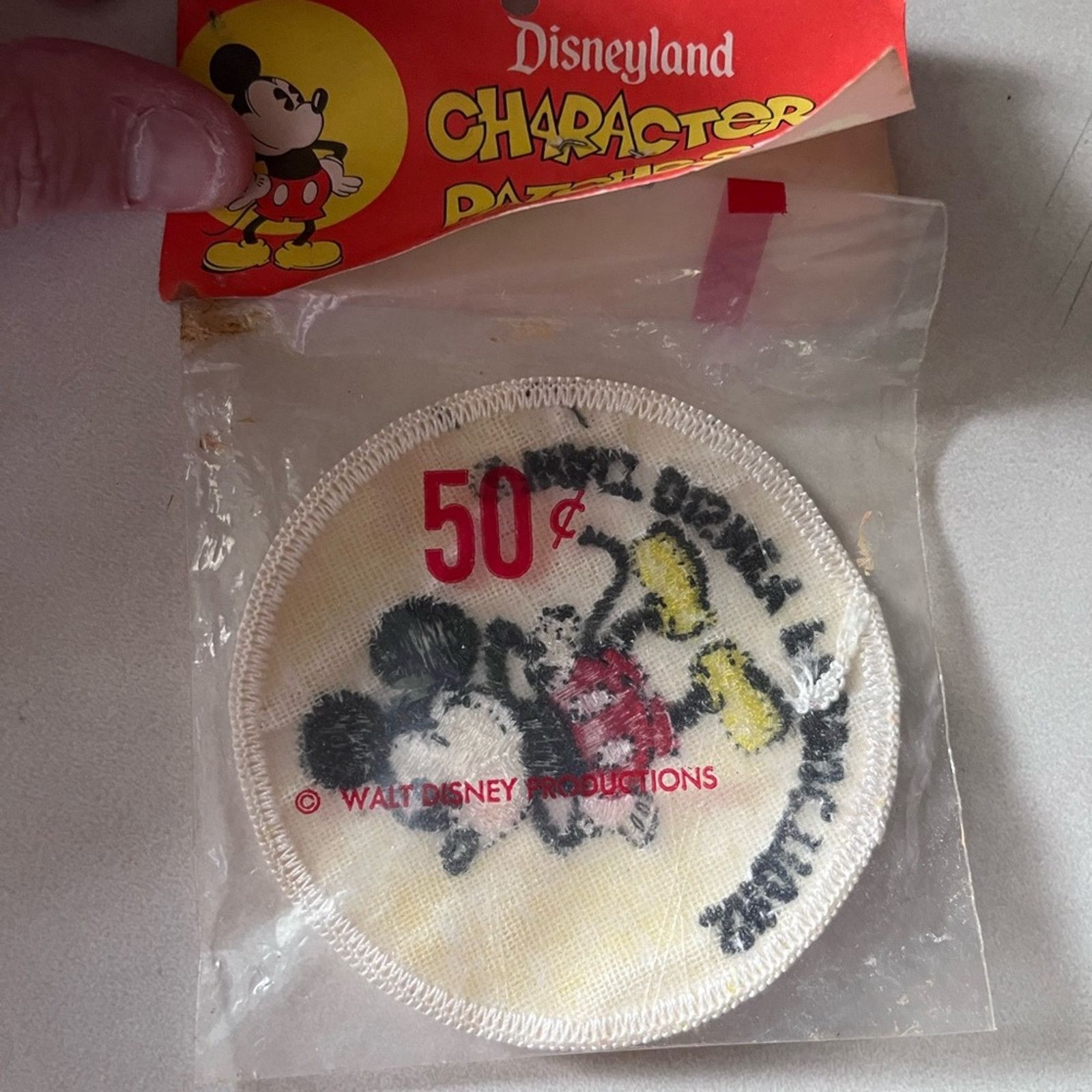 Disney NIP Vintage Disneyland Patch unused Size ONE SIZE - 3 Thumbnail