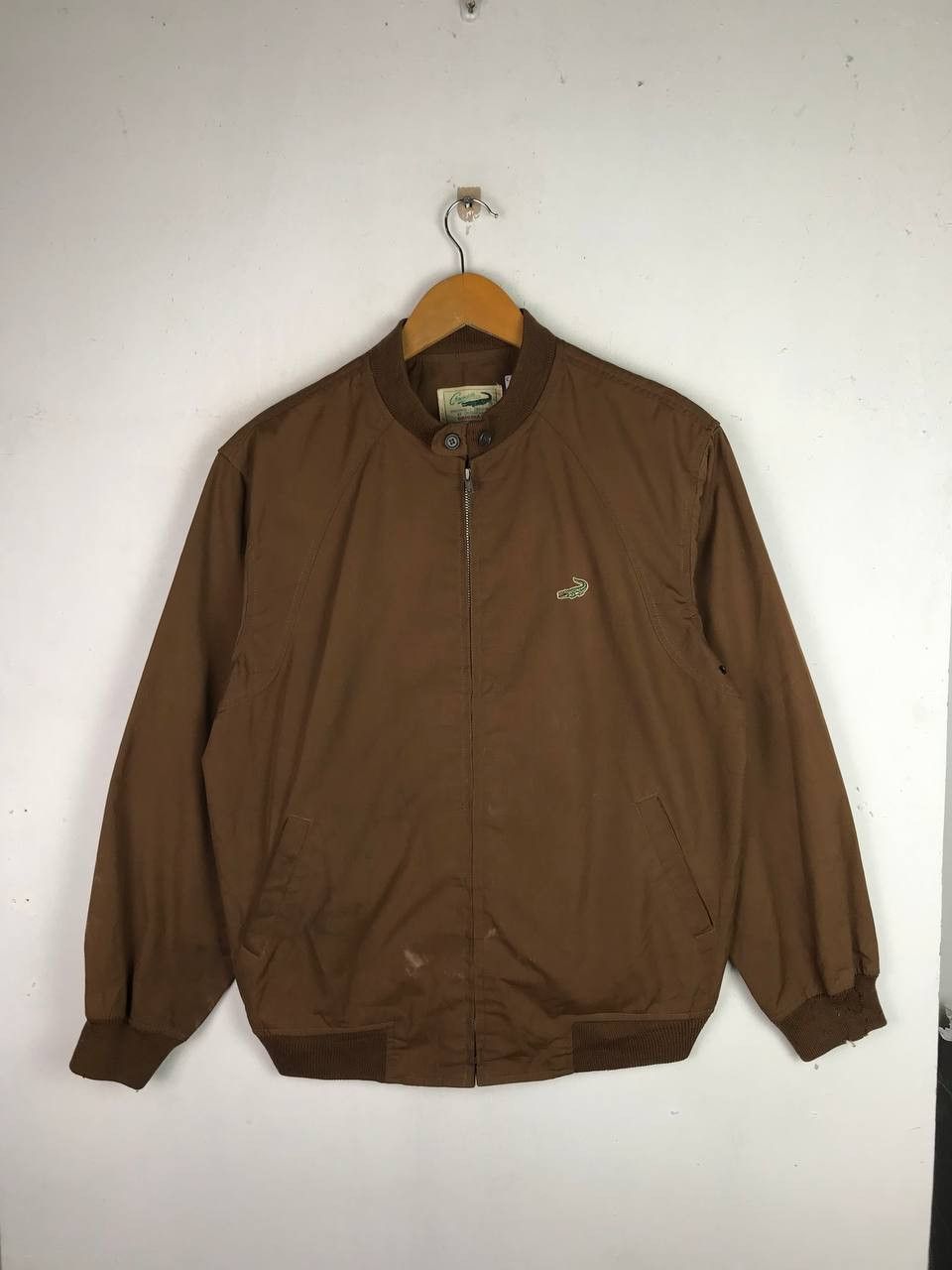Lacoste × Vintage Vintage Lacoste Bomber Jacket Rare Design and Colour Size US L / EU 52-54 / 3 - 1 Thumbnail