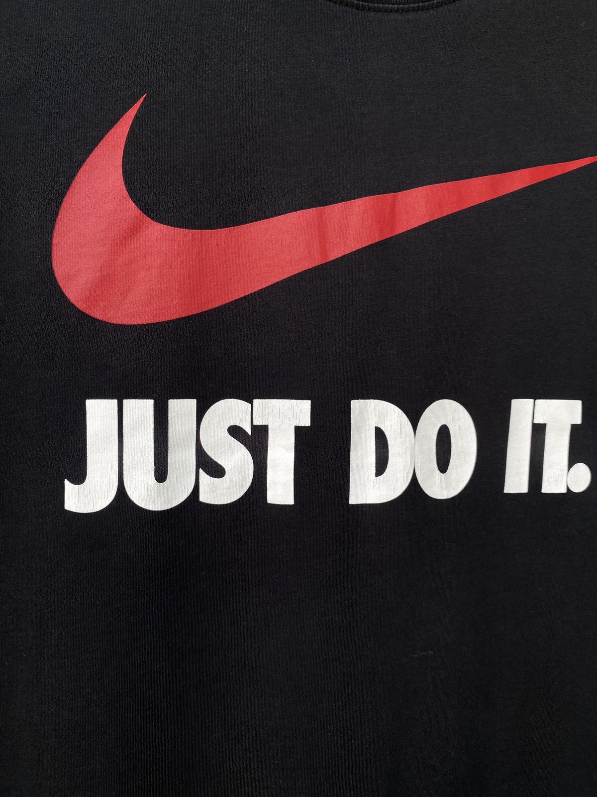 Nike × Vintage Nike NSW Just Do It Swoosh Logo Tee Shirt Retro Size US L / EU 52-54 / 3 - 6 Thumbnail