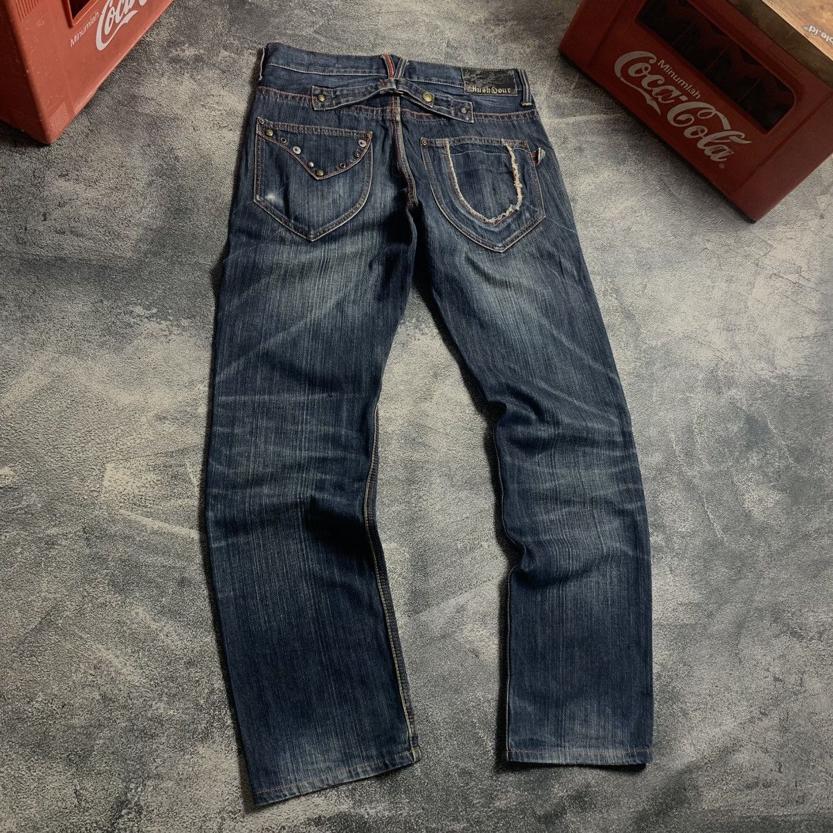 Japanese Brand Rush Hour Fadded jeans Size US 32 / EU 48 - 11 Thumbnail