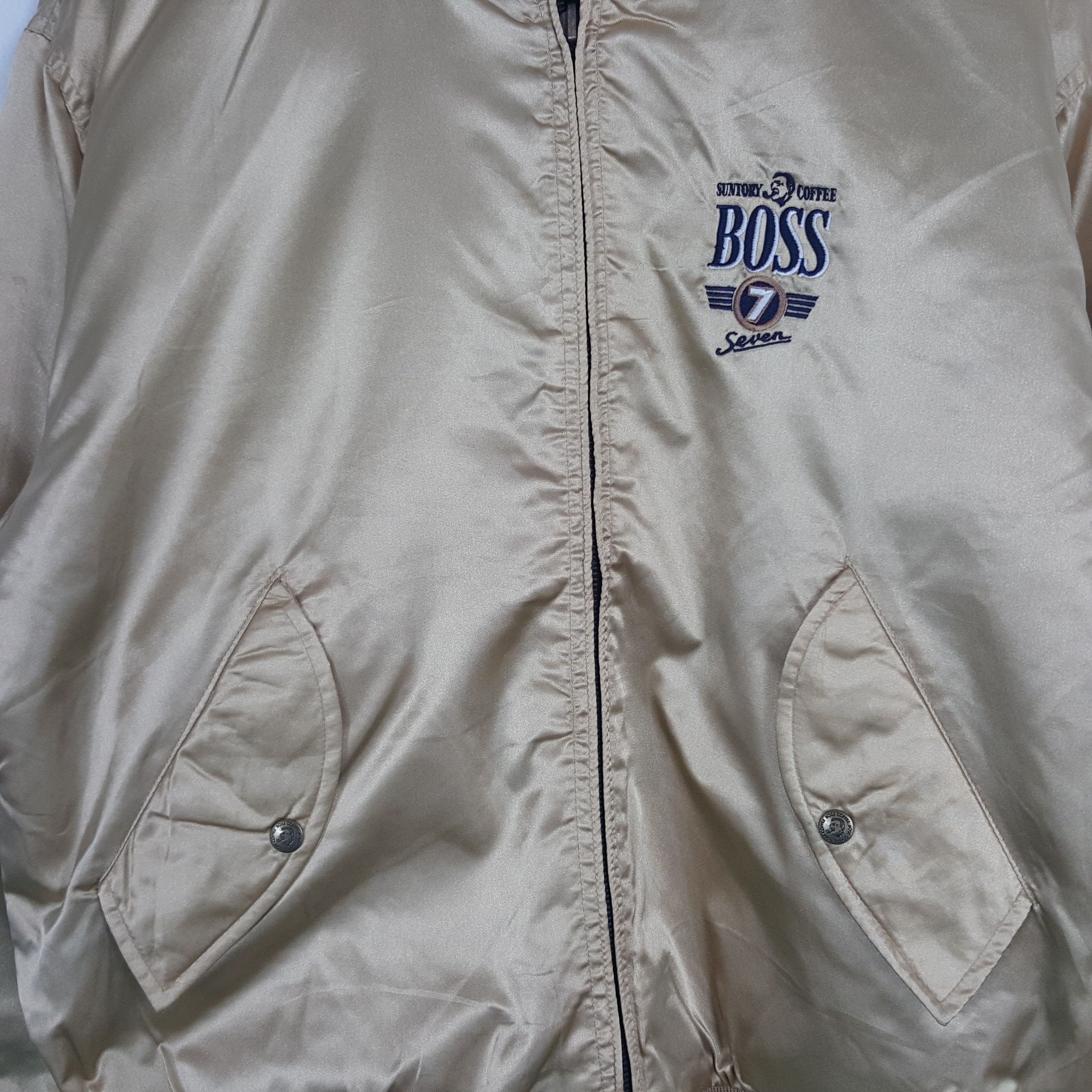 Japanese Brand × Vintage Vintage Suntory Coffee Boss Reversible Jacket Size US L / EU 52-54 / 3 - 2 Thumbnail