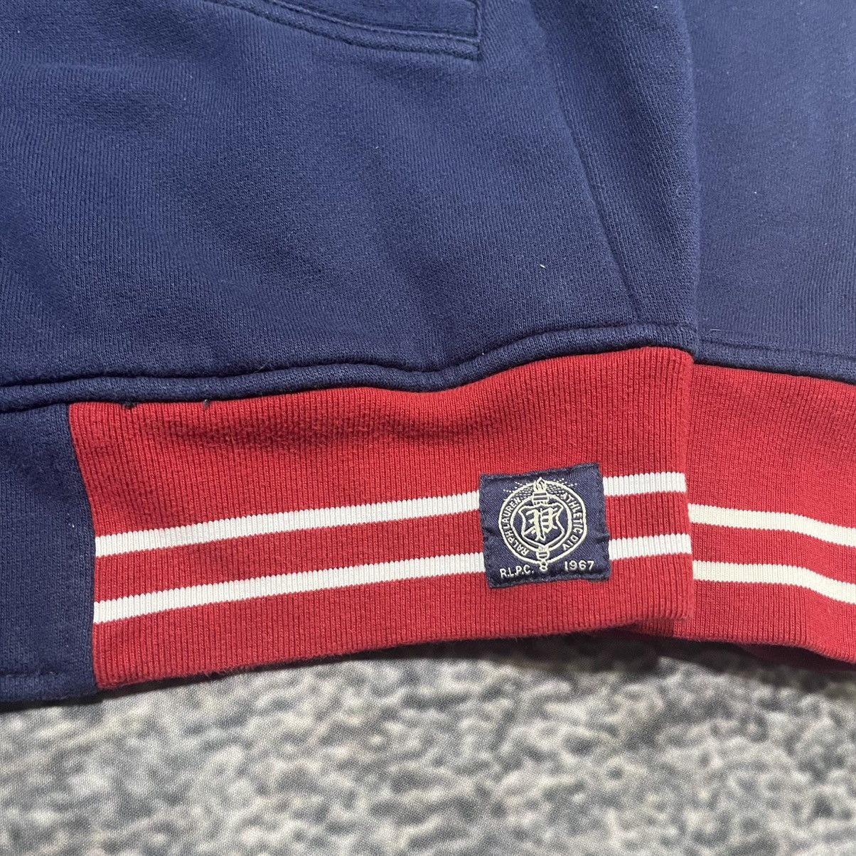 Polo Ralph Lauren Vintage Polo Ralph Lauren 67 Spellout Varsity Track Jacket Size US L / EU 52-54 / 3 - 5 Thumbnail