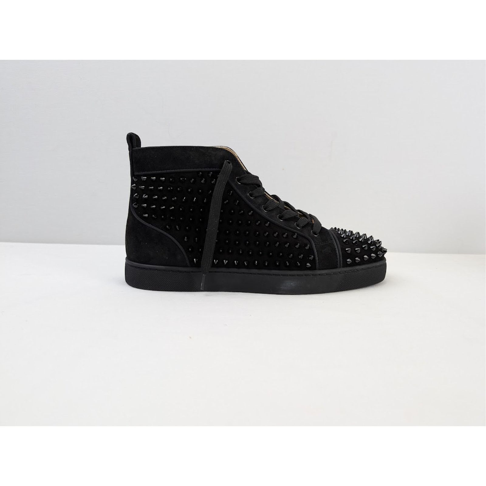 Christian Louboutin o1rshd1 Louis Orlato Flat Sneakers in Black Size US 12 / EU 45 - 3 Thumbnail