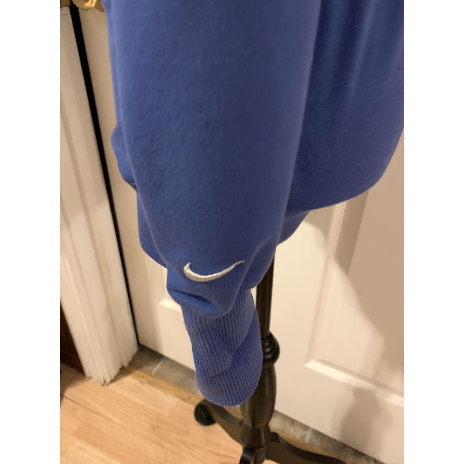 Nike Nike Dri-Fit Hooded Full Zip Jacket Blue Womens SZ S Running Workout Gear Coat Size S / US 4 / IT 40 - 5 Thumbnail