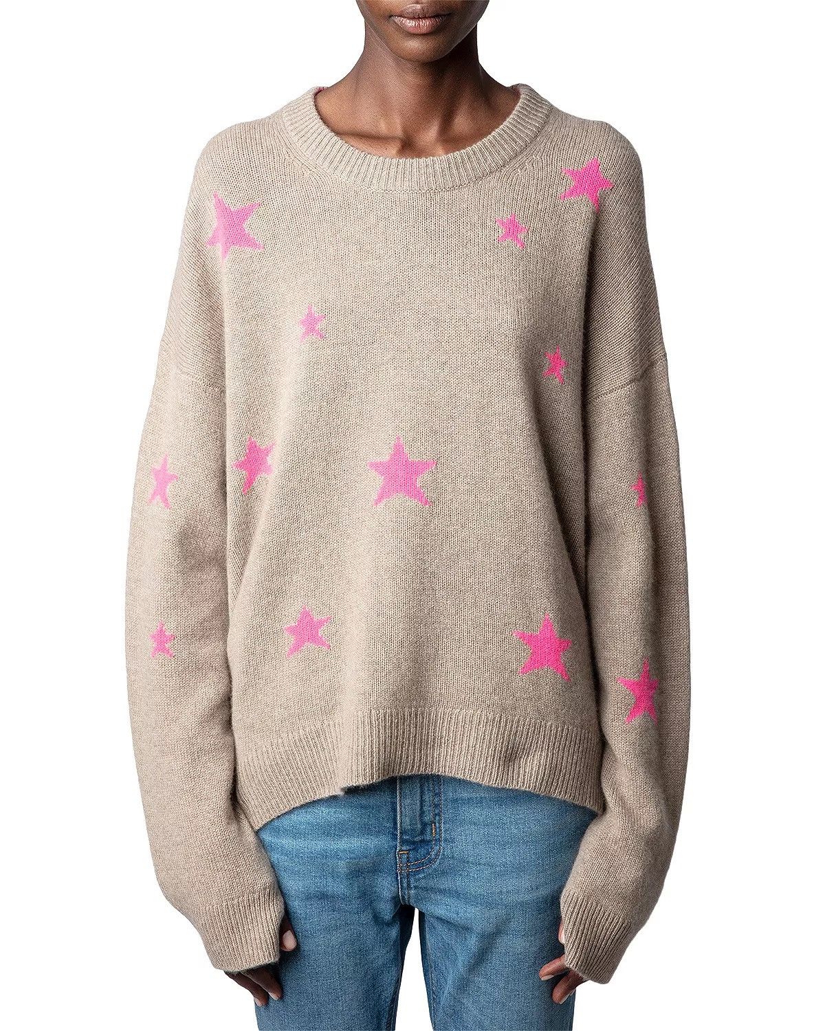 2023 Zadig & Voltaire Markus Stars Sweater Jumper Pullover M