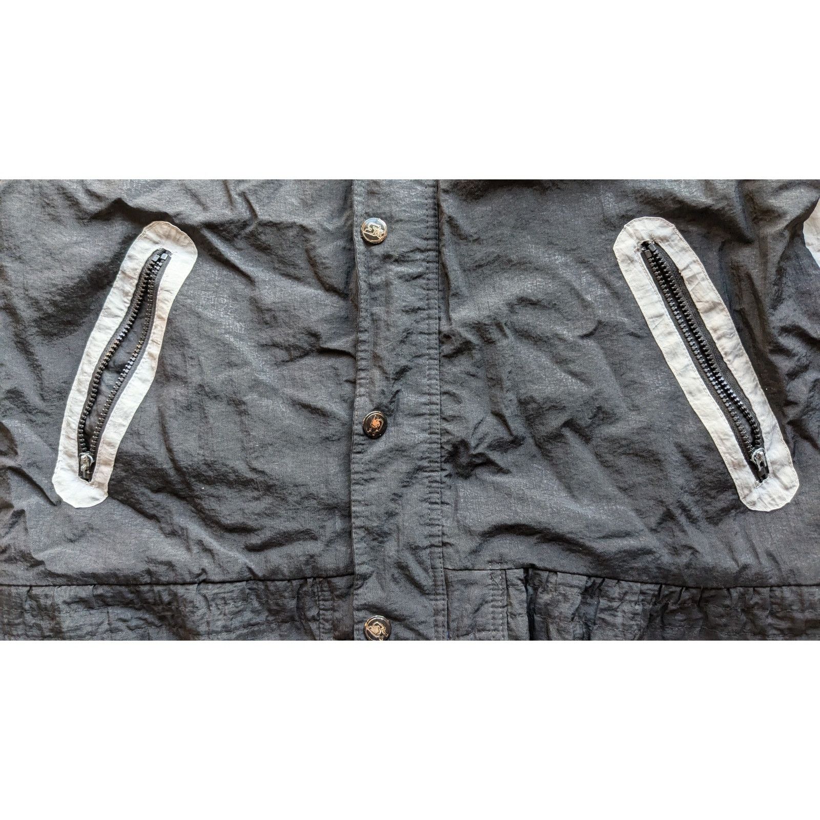 NFL × Starter Oakland Raiders Vegas 90s puffer SPLIT S blk NFL Pro vtg Size US S / EU 44-46 / 1 - 7 Thumbnail