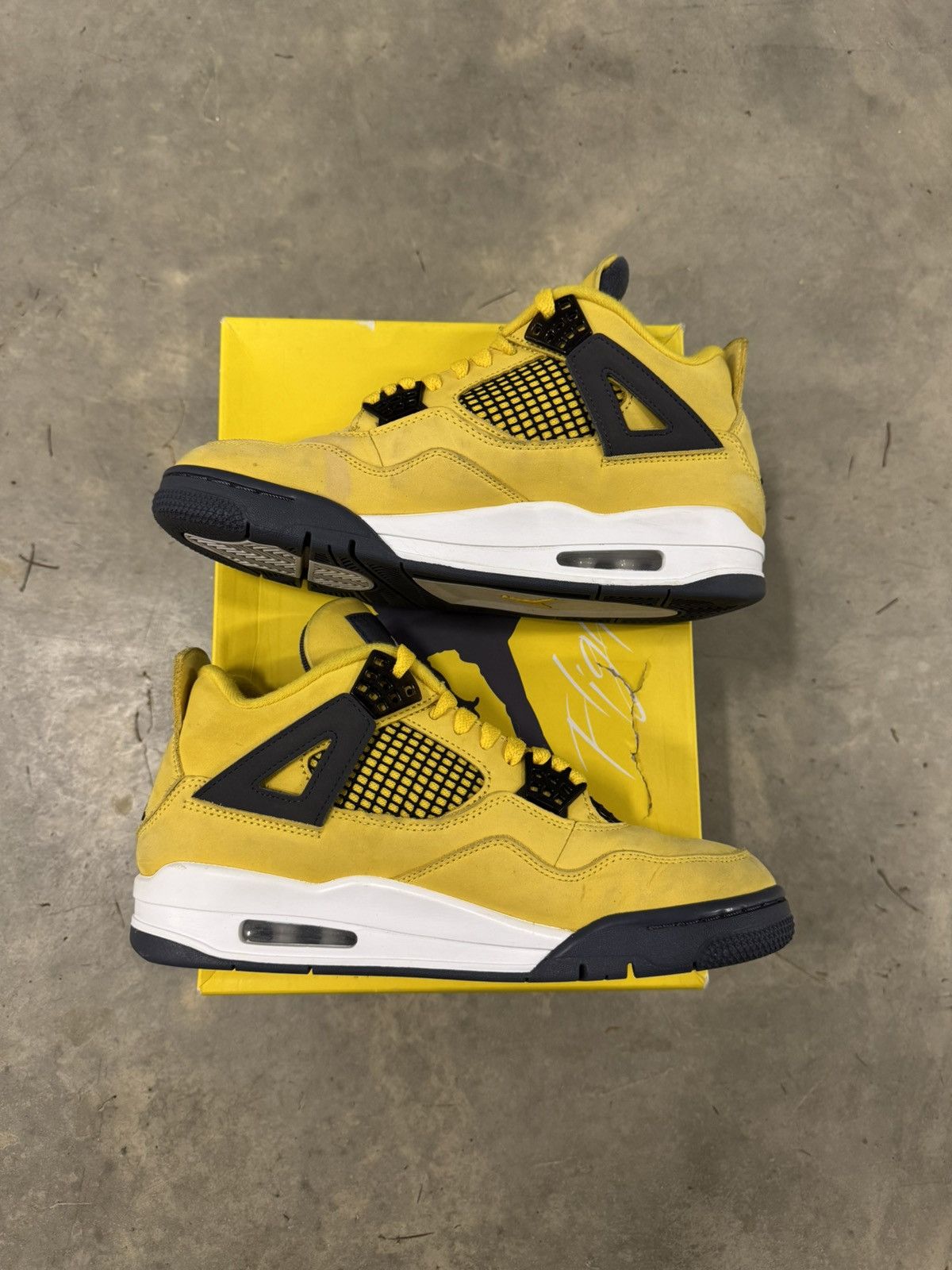 Jordan Brand Jordan 4 Retro Lightning 2021 Size 8 Size US 8 / EU 41 - 3 Thumbnail