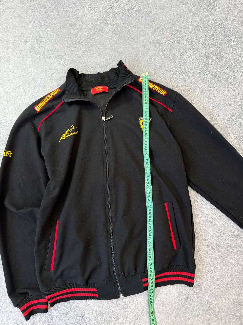 Vintage Vintage Michael Schumacher Ferarri Moto Biker Racing jacket Size US M / EU 48-50 / 2 - 13 Thumbnail