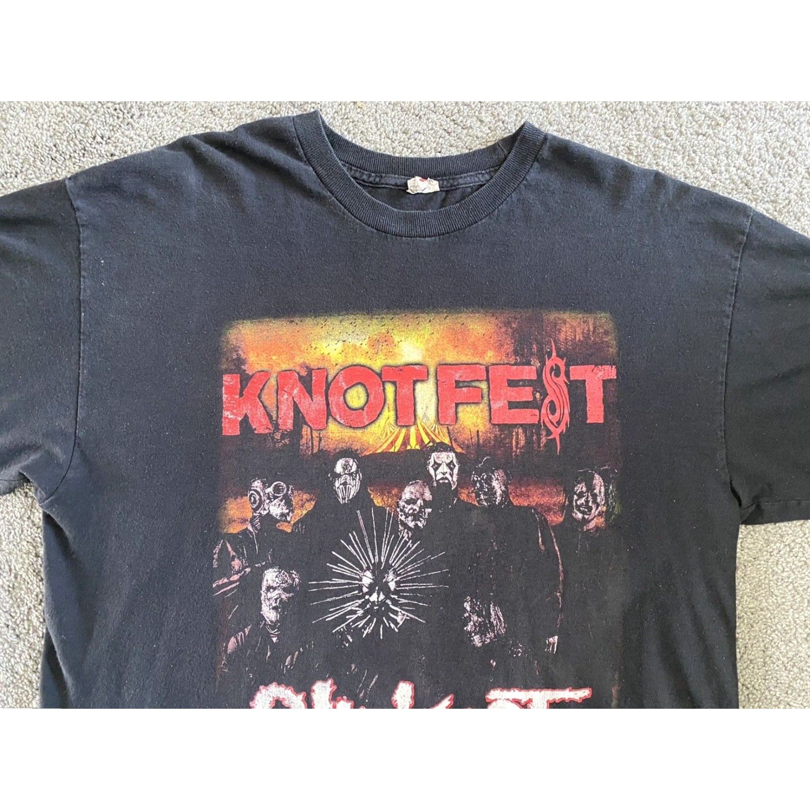 Vintage VINTAGE Slipknot Knotfest T Shirt Men’s XL Black Alstyle Danzig Volbeat Anthrax ETC Size US XL / EU 56 / 4 - 4 Thumbnail