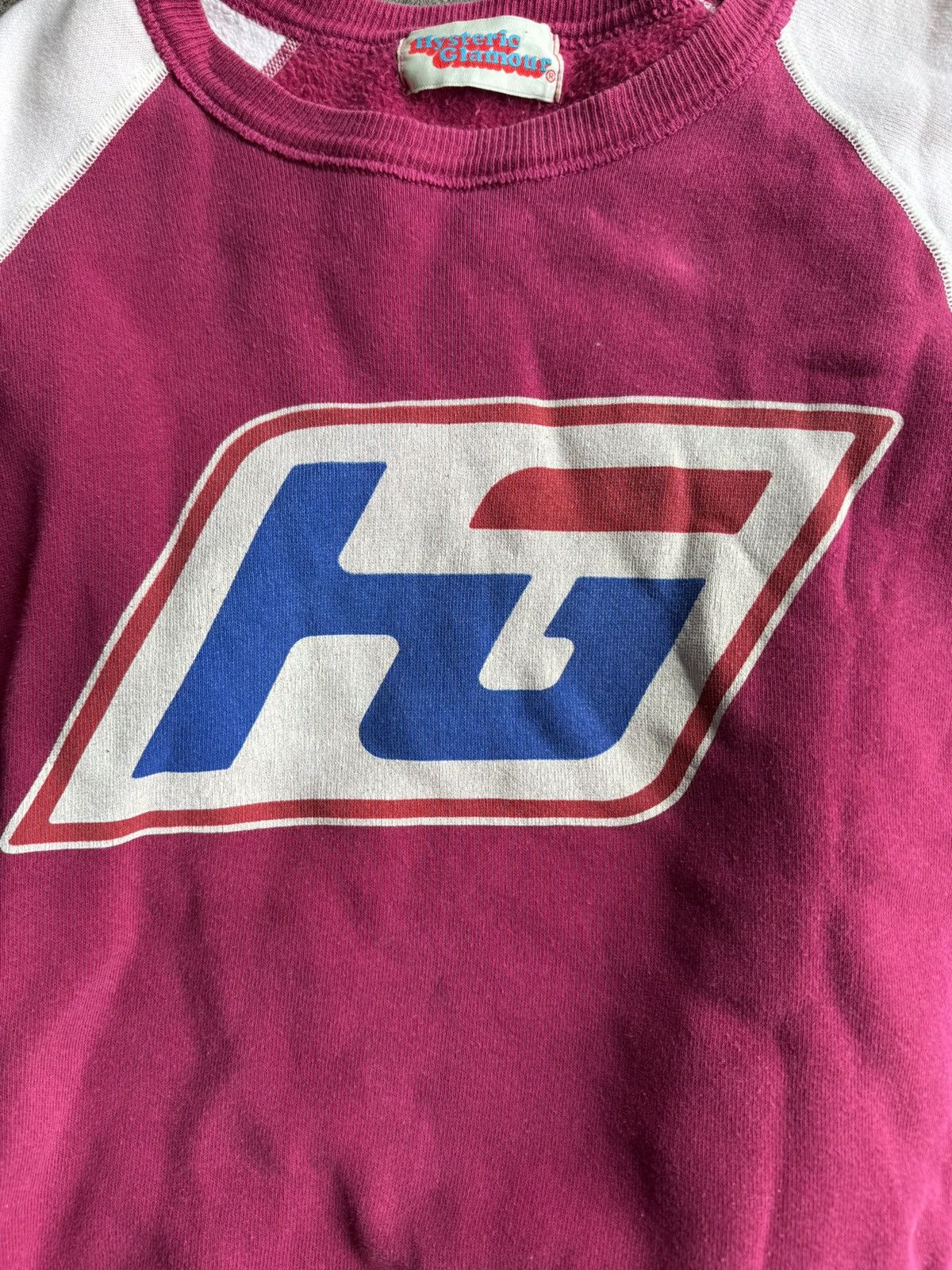 Hysteric Glamour Hysteric Glamour Y2K Logo Sweater – Japanese Archive Raglan Size M / US 6-8 / IT 42-44 - 5 Thumbnail