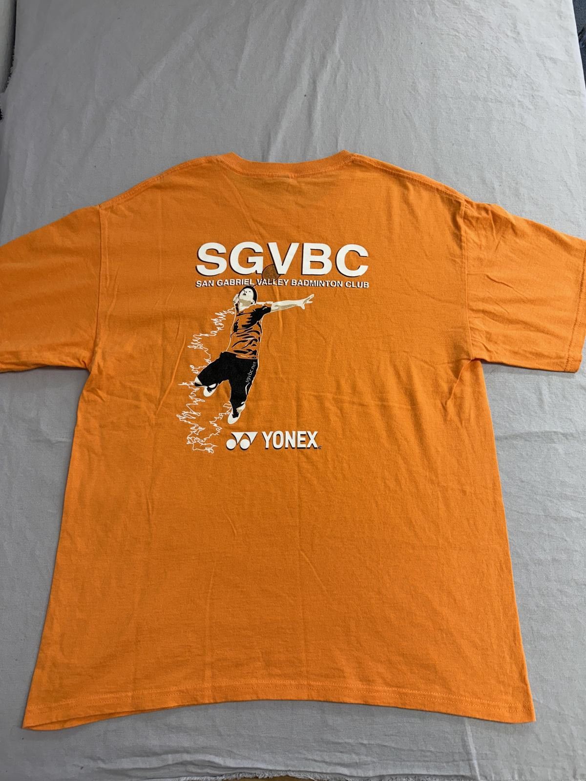 Designer Badminton Club T-shirt San Gabriel Valley Summer Smash Yonex Size US XL / EU 56 / 4 - 1 Thumbnail