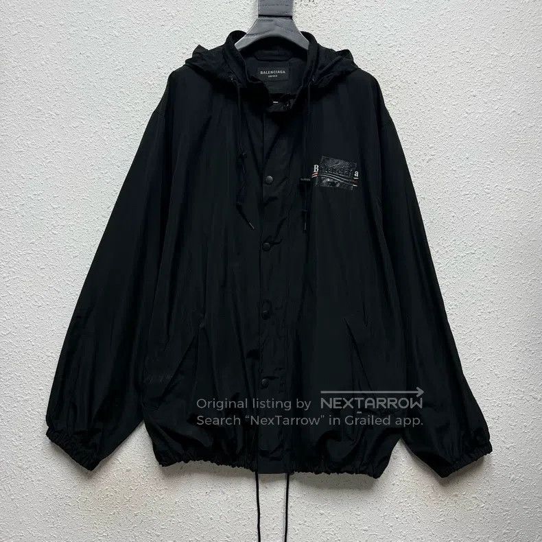 Balenciaga Balenciaga Covered Coke Logo Zipper Jacket Size US XS / EU 42 / 0 - 1 Thumbnail