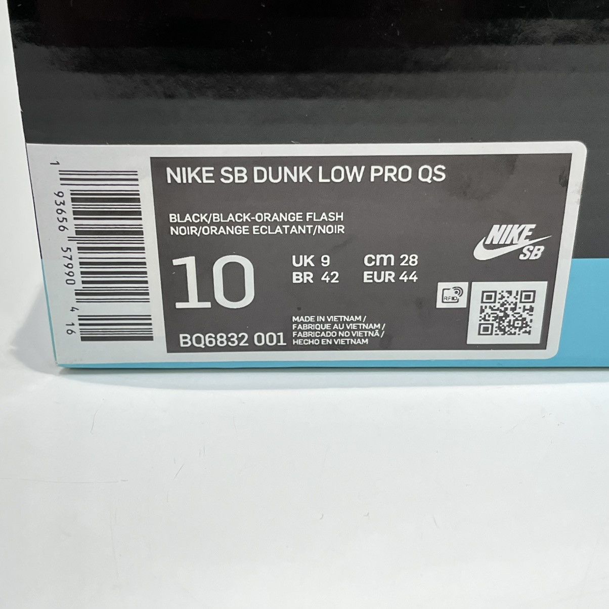 Nike SB Nike SB Dunk Low Raygun Tie-Dye Black Size US 10 / EU 43 - 17 Thumbnail