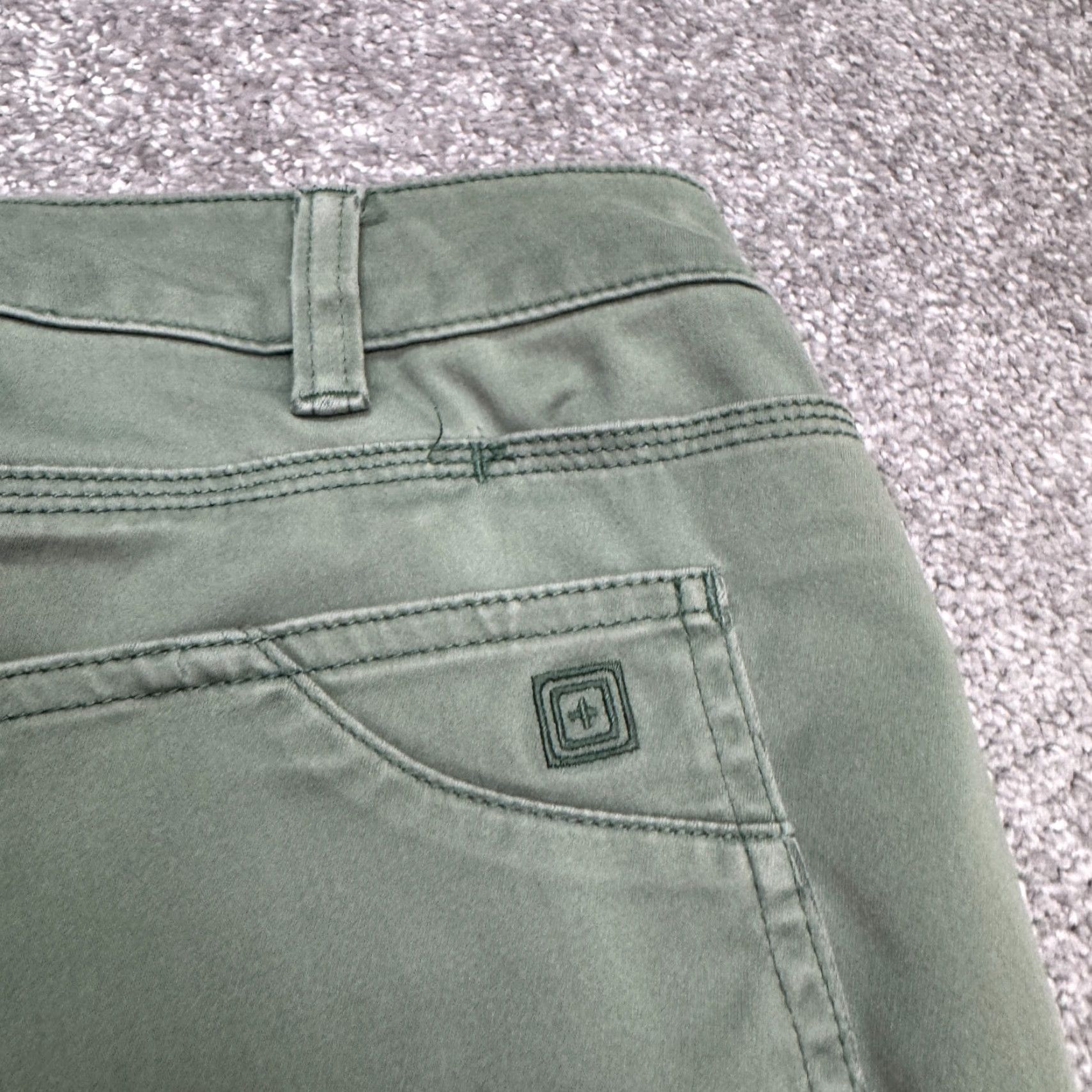 Vintage 5.11 Tactical Wyldcat Slim Fit Skinny Pants Women 8 Long Green Ankle Zip Outdoor Size 30" / US 8 / IT 44 - 5 Thumbnail
