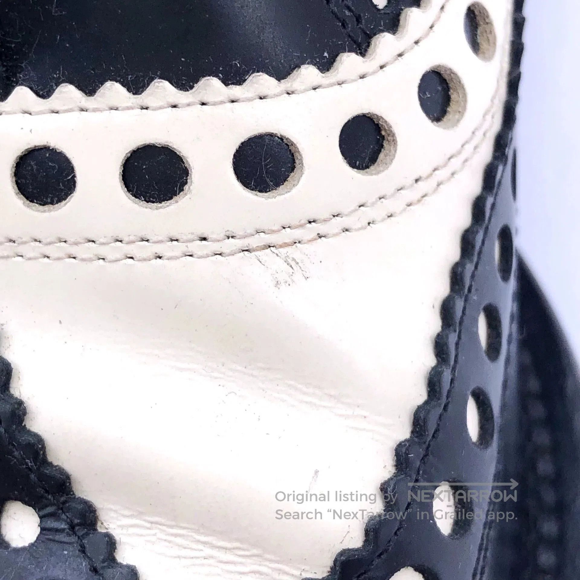 Dior Dior Black White Baroque Leather Loafers. Size US 5.5 / EU 38 - 8 Thumbnail