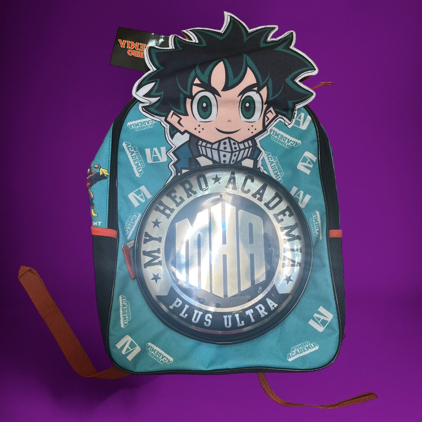 Other New! My Hero Academia Adjustable Straps Back Pack Size ONE SIZE - 1 Thumbnail