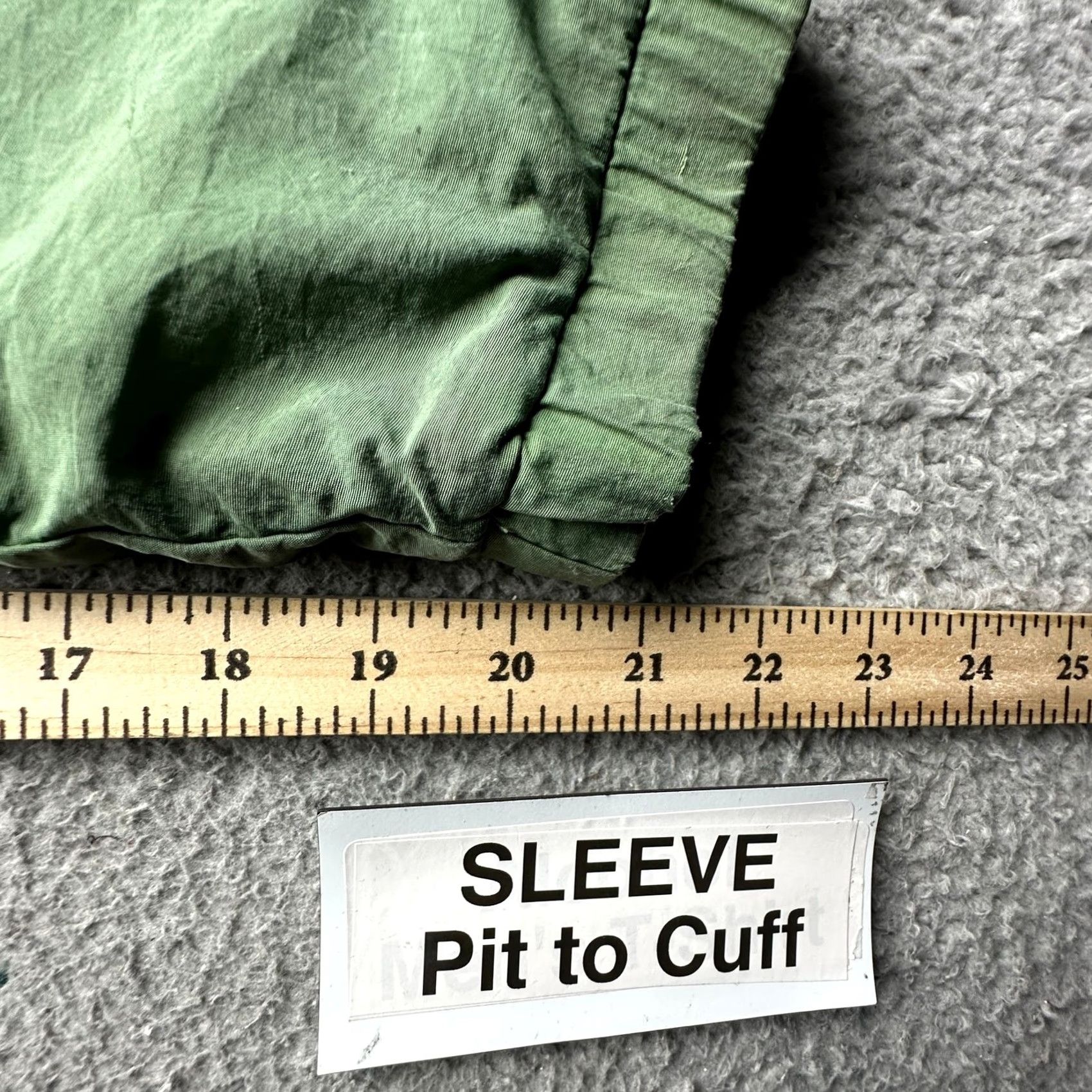 Vintage VINTAGE The Real McCoy's Lined Nylon Jacket Mens XL Green Logo Embroidered Full Zip Hooded Size US XL / EU 56 / 4 - 6 Thumbnail