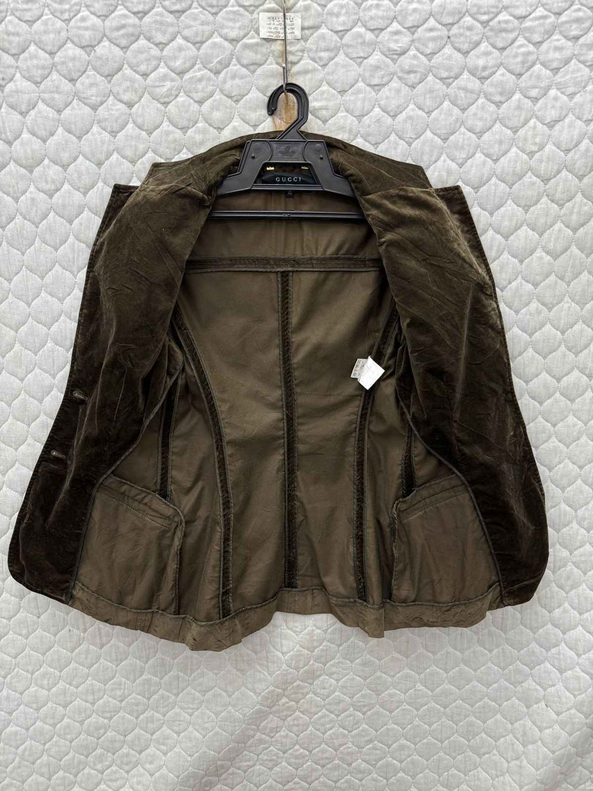 Gucci 🔥🔥🔥ARCHIVE GUCCI VELOUR JACKET Size M / US 6-8 / IT 42-44 - 7 Thumbnail