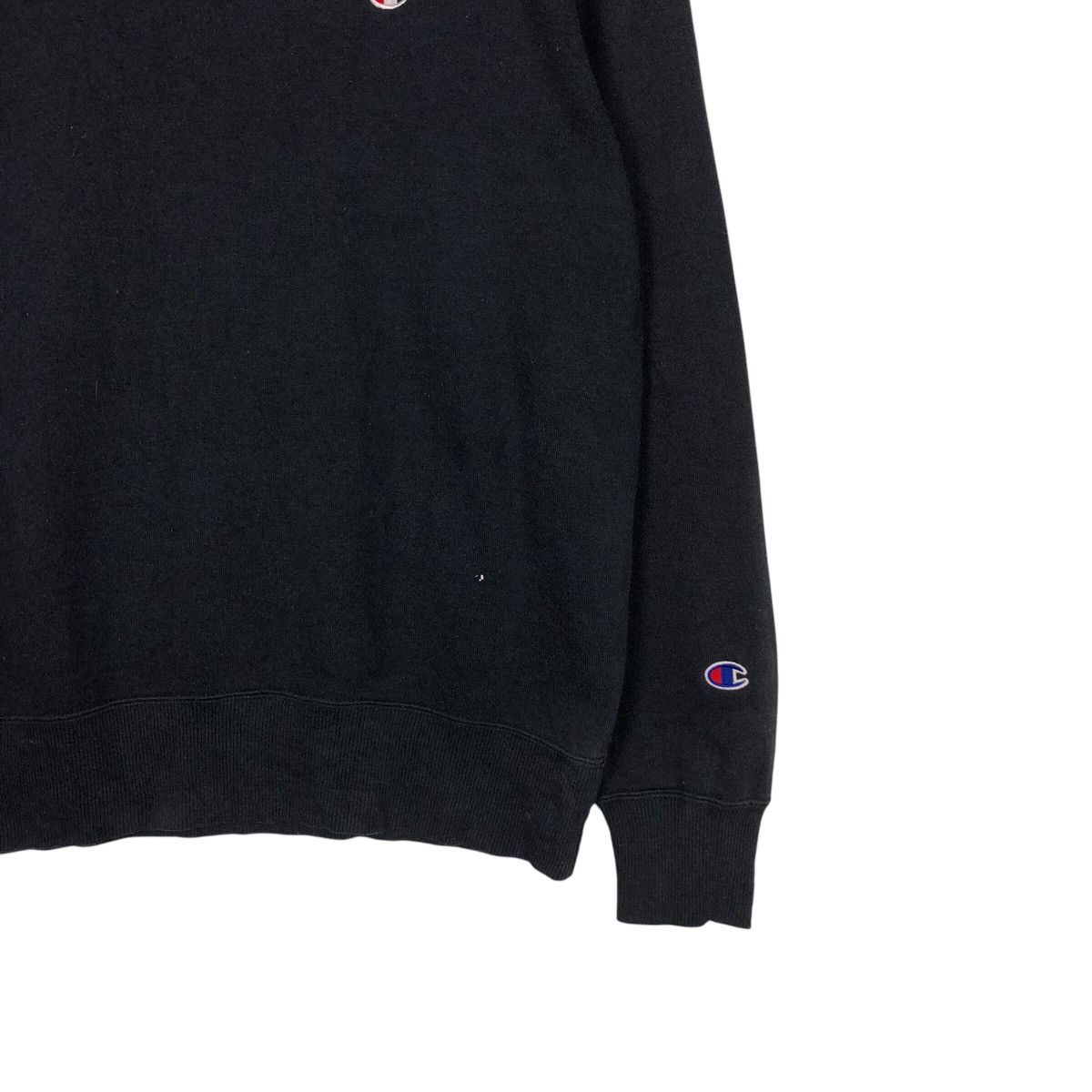 Japanese Brand × Vintage 📌Vintage Sweatshirt Crewneck Champion Rich Black Size US L / EU 52-54 / 3 - 6 Thumbnail