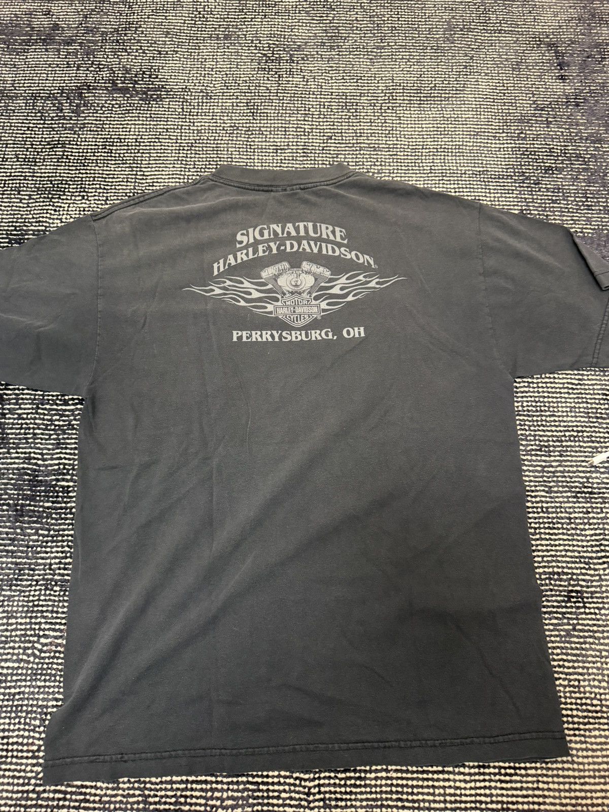 Vintage Vintage Harley Davidson T Shirt Size US L / EU 52-54 / 3 - 3 Thumbnail