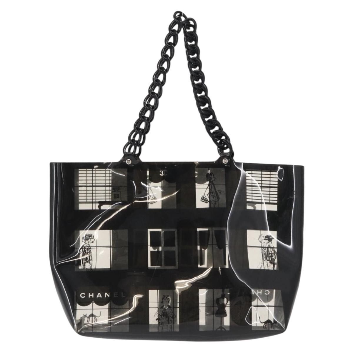 Chanel Chanel Coco Window Tote Printed Vinyl Size ONE SIZE - 1 Thumbnail