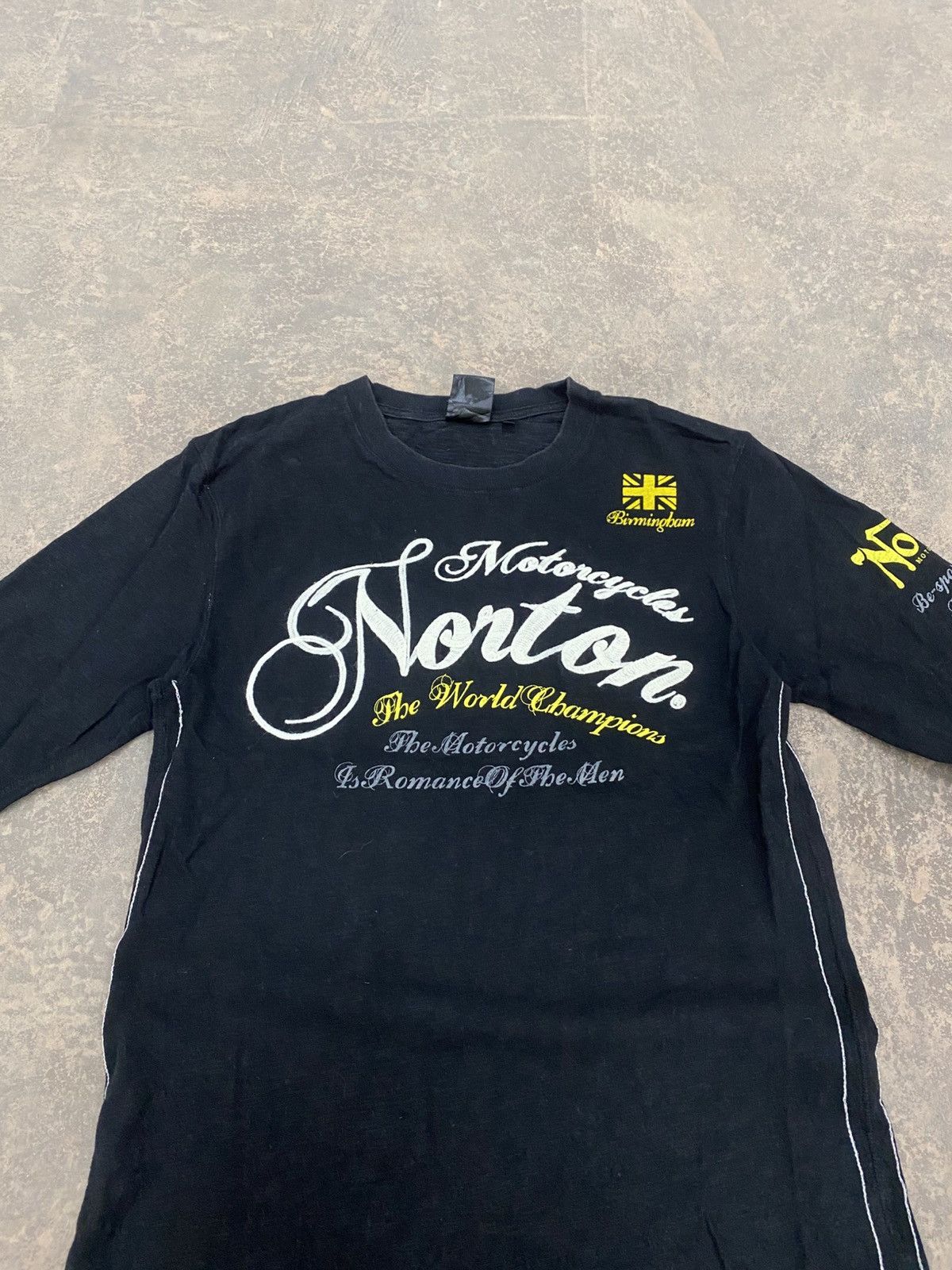 Hysteric Glamour Sick☠️ Norton Motor Racing Poem 90s Punk LGB Y2K Size US S / EU 44-46 / 1 - 2 Thumbnail