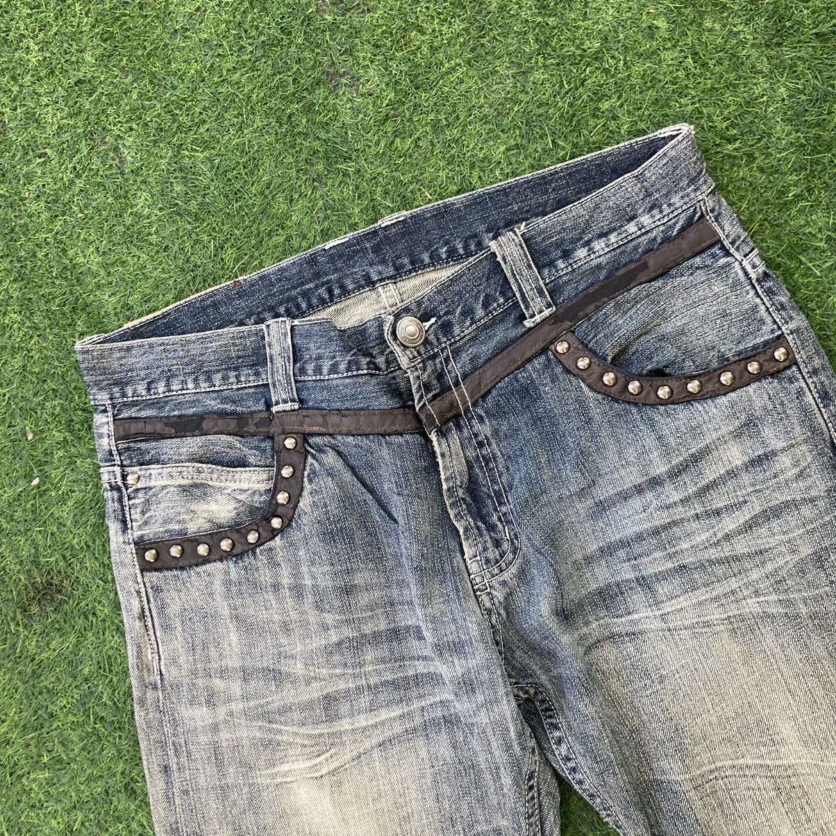 If Six Was Nine ORIRIN FLARED BOOTCUT JEANS Size US 34 / EU 50 - 3 Thumbnail
