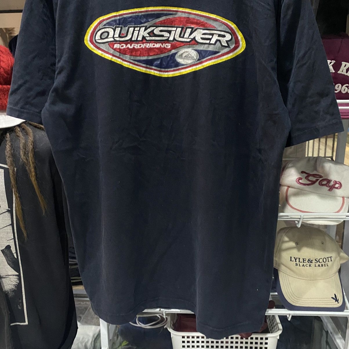 Quiksilver Quiksilver vintage surf logo big graphic t-shirts Size US XL / EU 56 / 4 - 4 Thumbnail