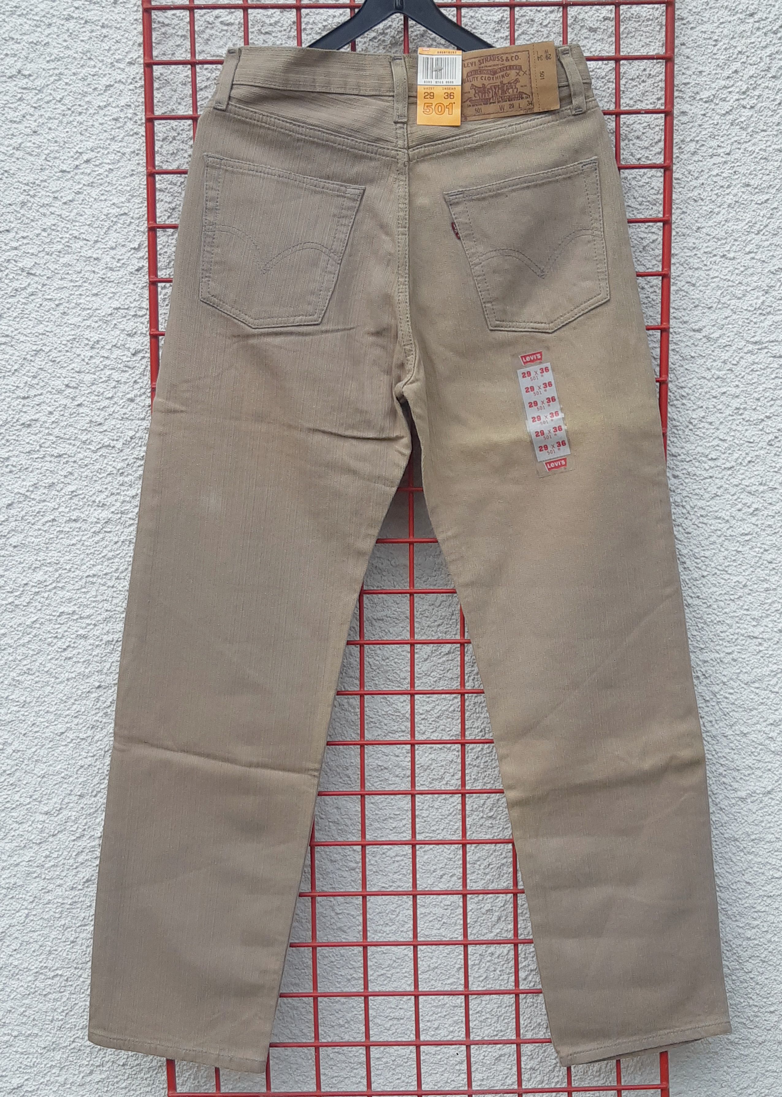 Levi's Vintage 90s LEVIS 501 Jeans USA size W29 L34 NWT Size 29" - 2 Thumbnail
