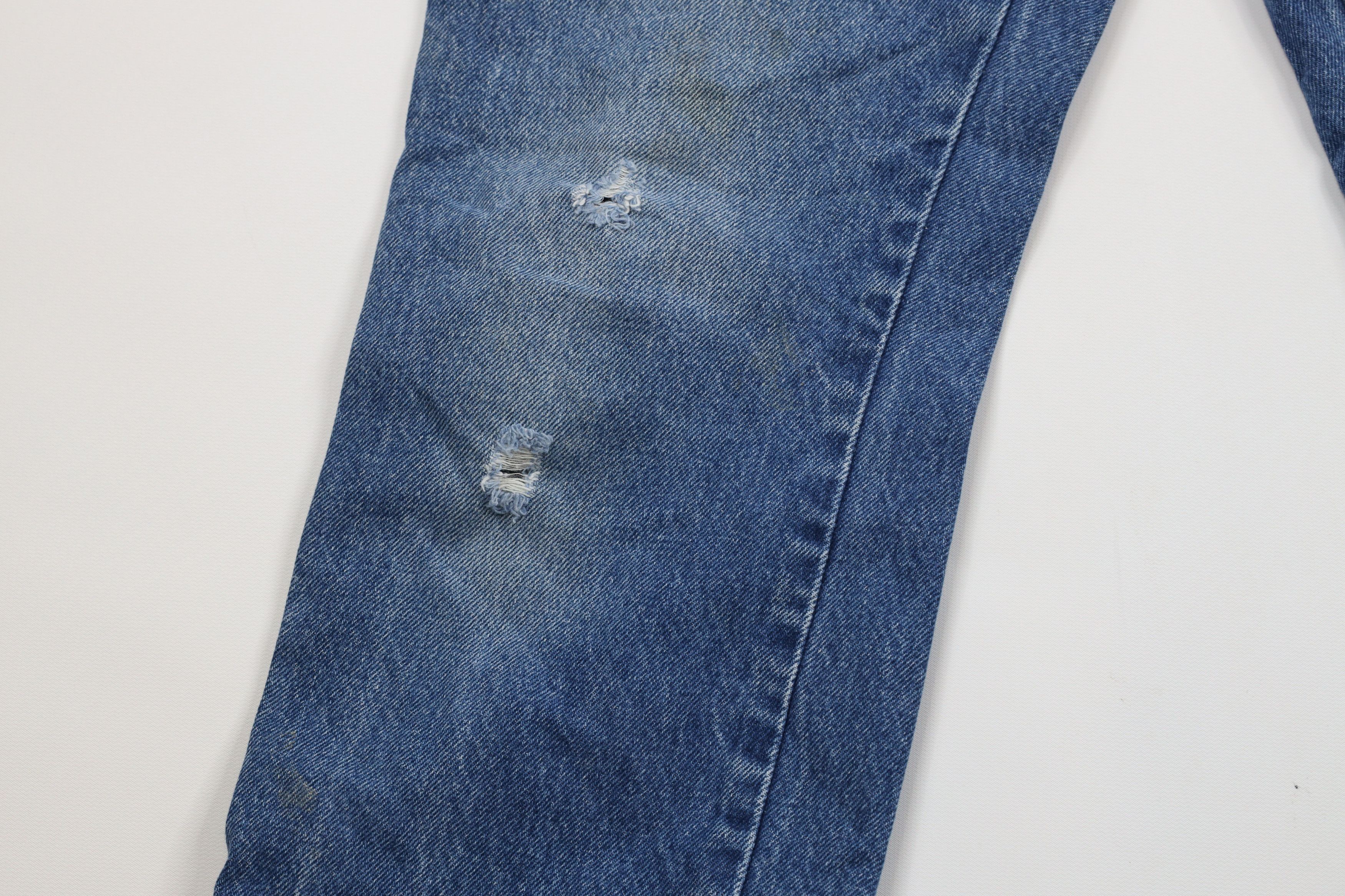 Vintage Vintage 90s Streetwear Flared Bootcut Denim Jeans Blue USA Size US 32 / EU 48 - 5 Thumbnail