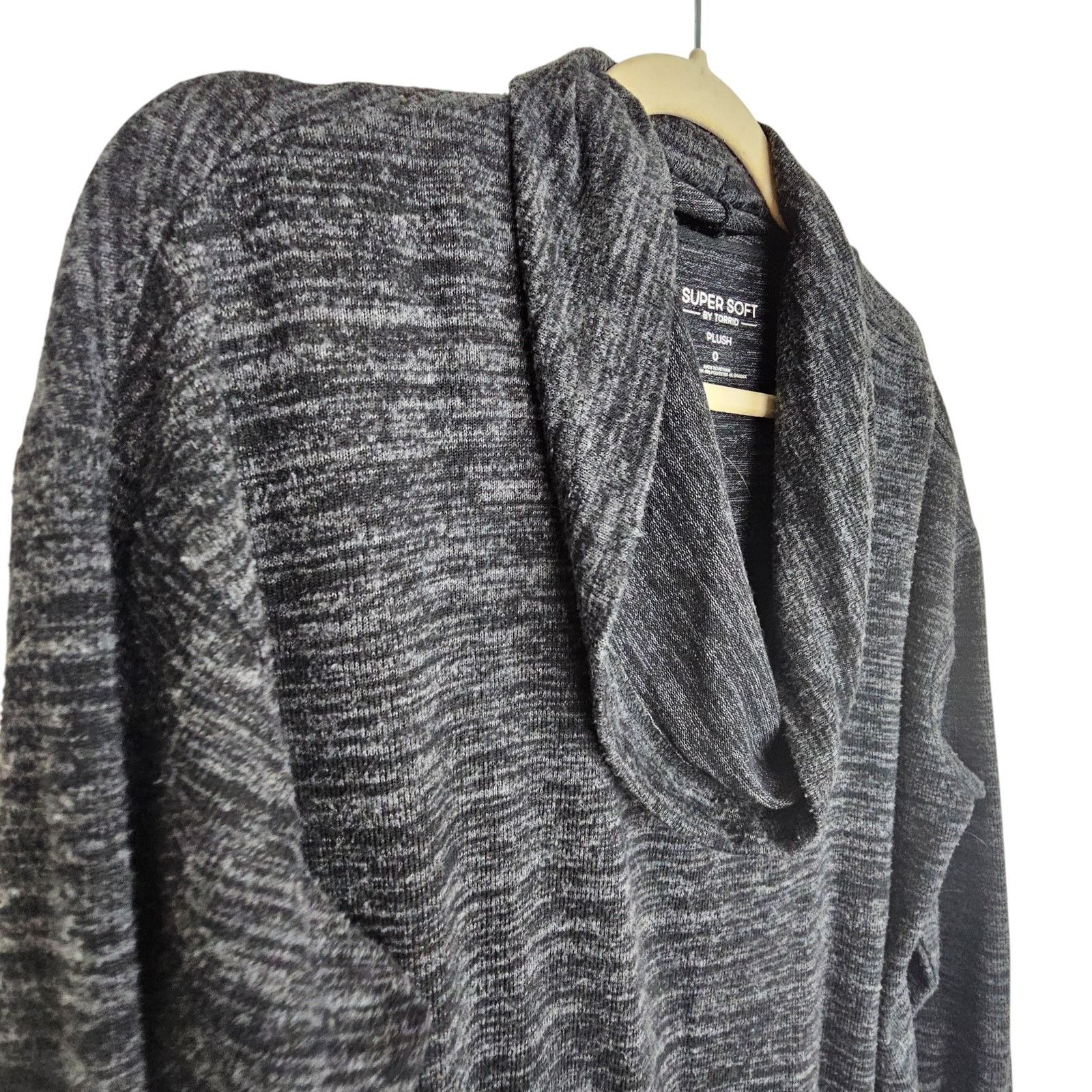 Torrid Torrid Womens Cowl Neck Sweater Size 0X Stretch Minimalist Size XL / US 12-14 / IT 48-50 - 6 Thumbnail