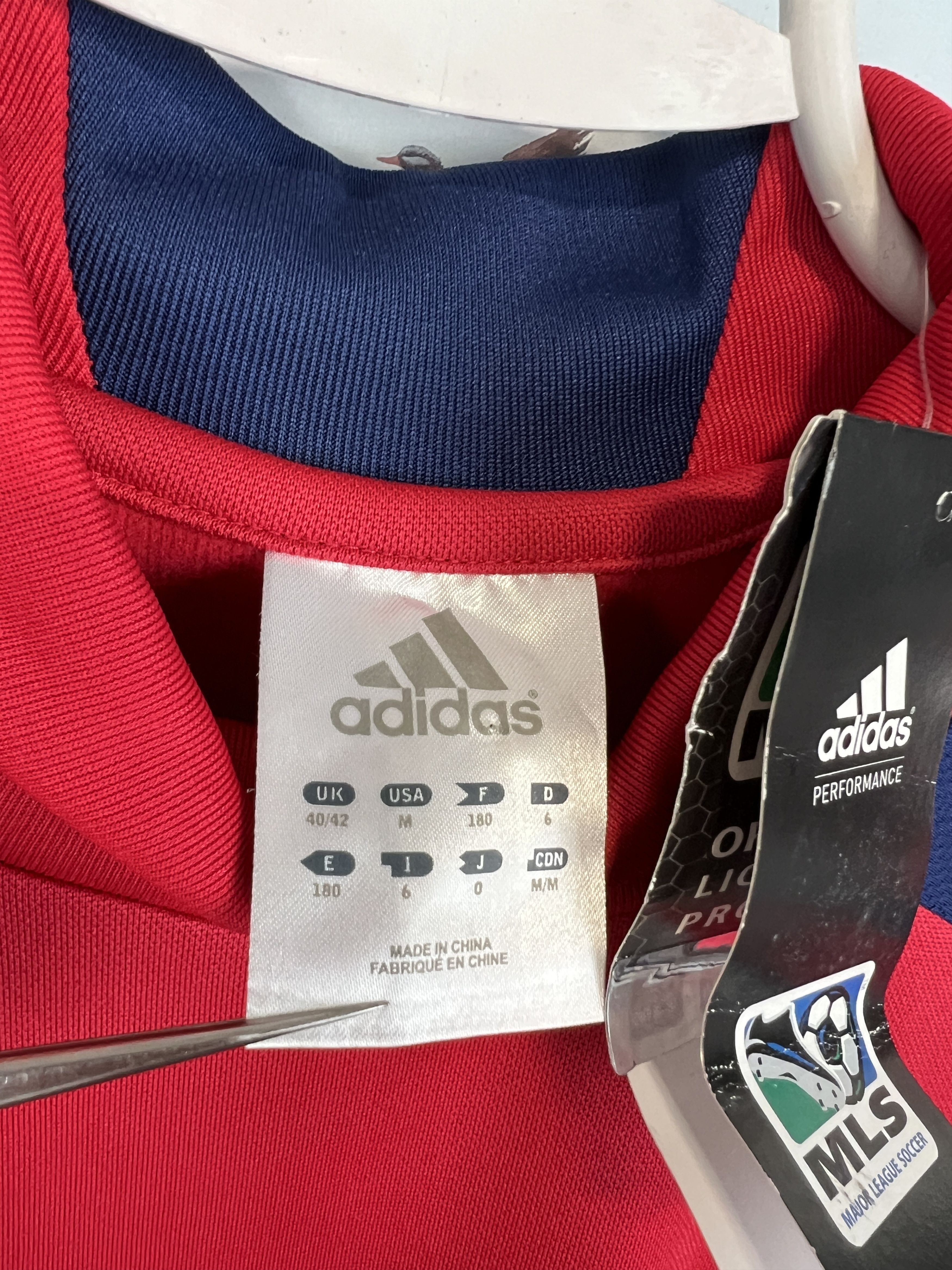 Adidas Chicago Fire Football Sweatshirt Soccer Warm Up Track Top Size US M / EU 48-50 / 2 - 7 Thumbnail