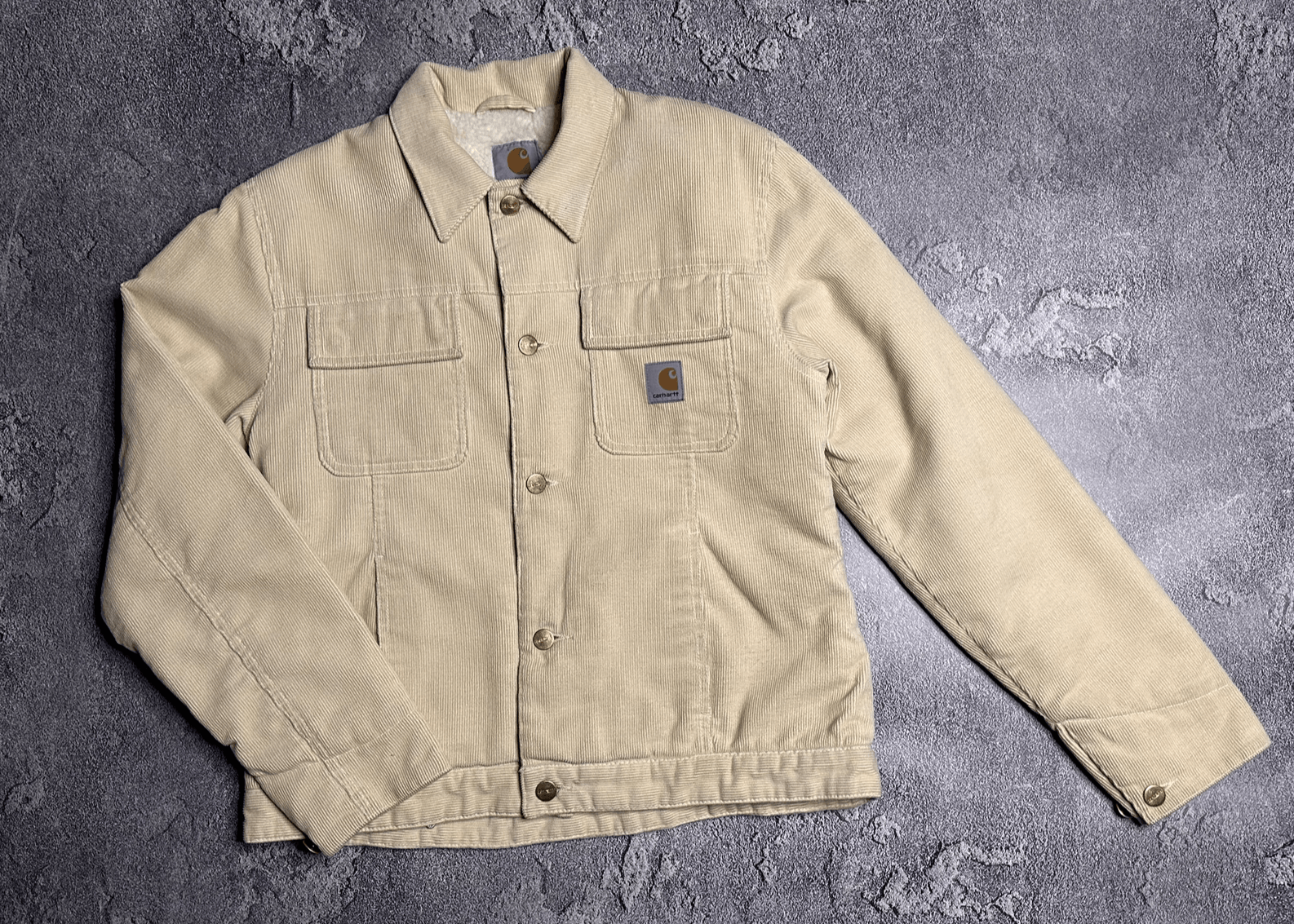 vintage Carhartt women's corduroy sherpa M