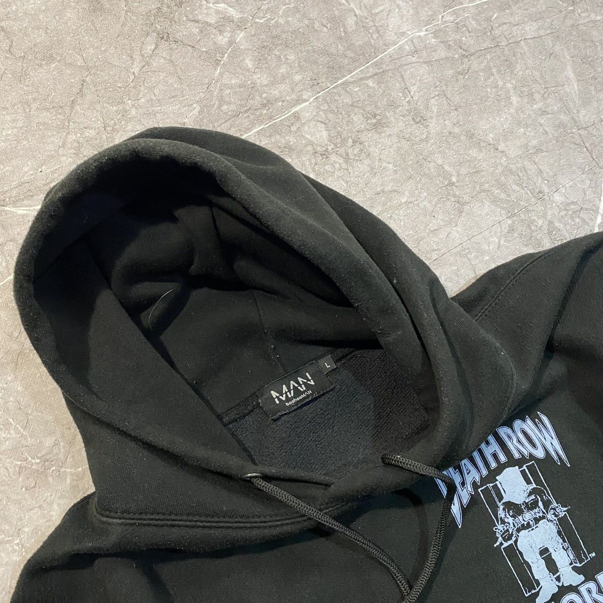 Band Tees VINTAGE DEATH ROW RECORDS BIG LOGO HOODIE 00s Size US XL / EU 56 / 4 - 11 Thumbnail