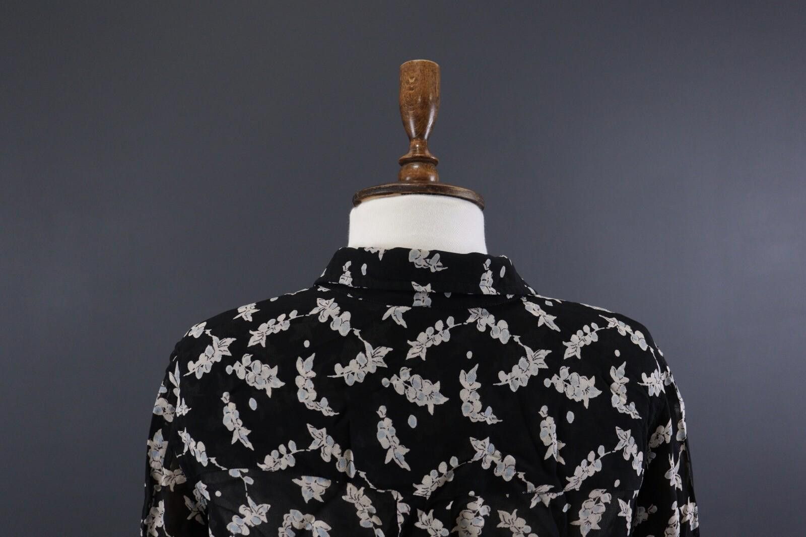 Gianni Valentino GANNI Seymour Georgette Printed Shirt Shift Dress Size M Size M / US 6-8 / IT 42-44 - 8 Thumbnail