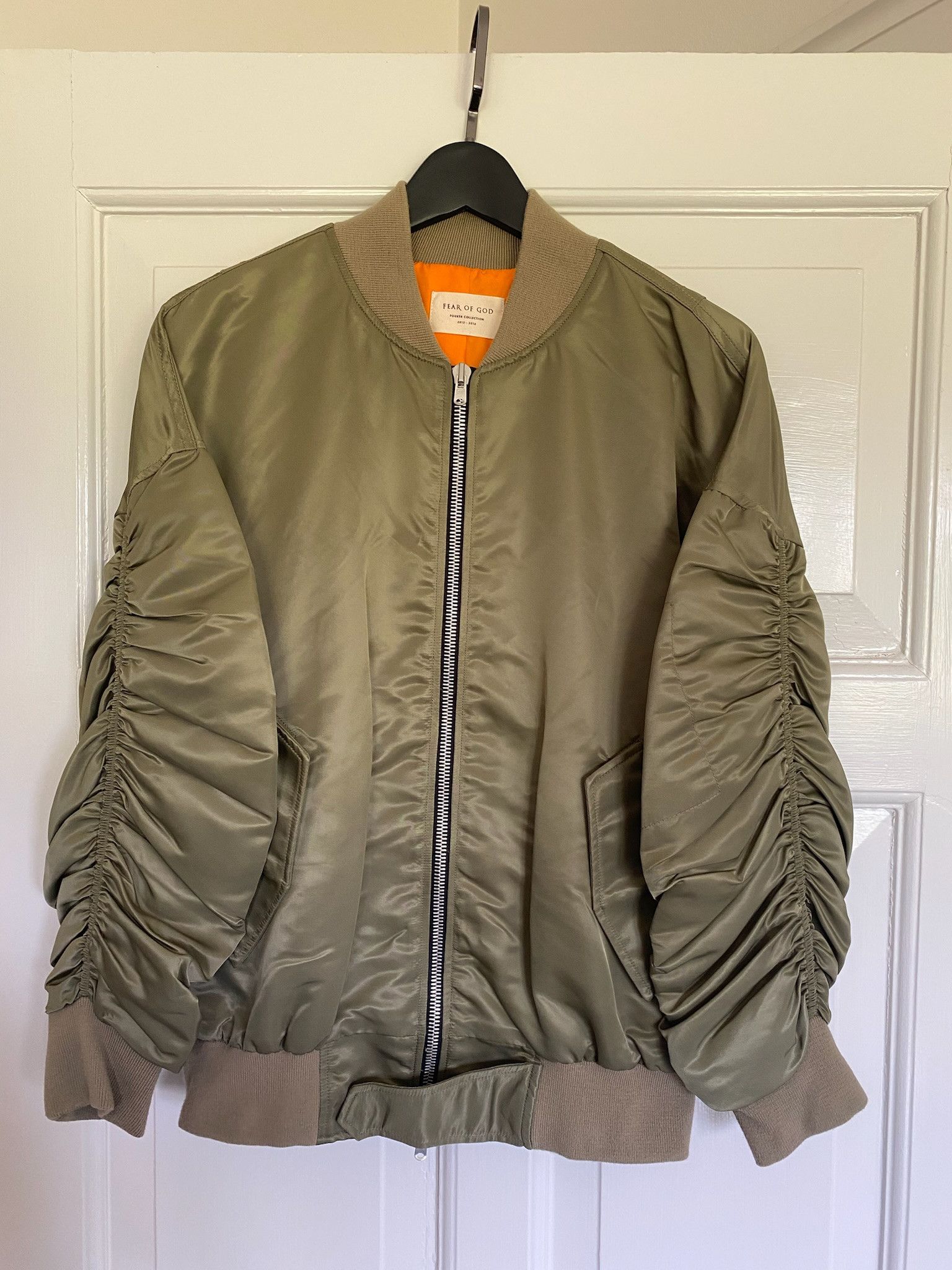 image of Fear Of God Fourth Collection Bomber in Sage, Men's (Size Medium)