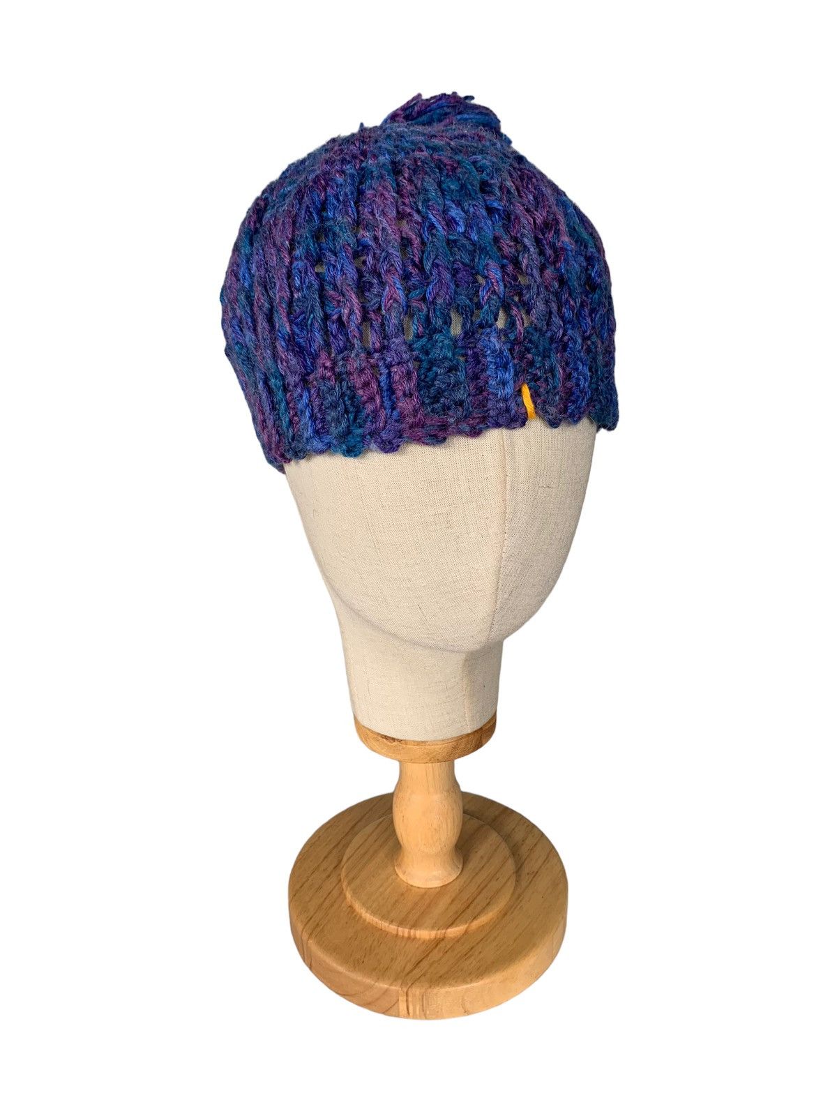 14th Addiction × Japanese Brand Rare Design Crochet Knitted Beanie Hats Size ONE SIZE - 4 Thumbnail