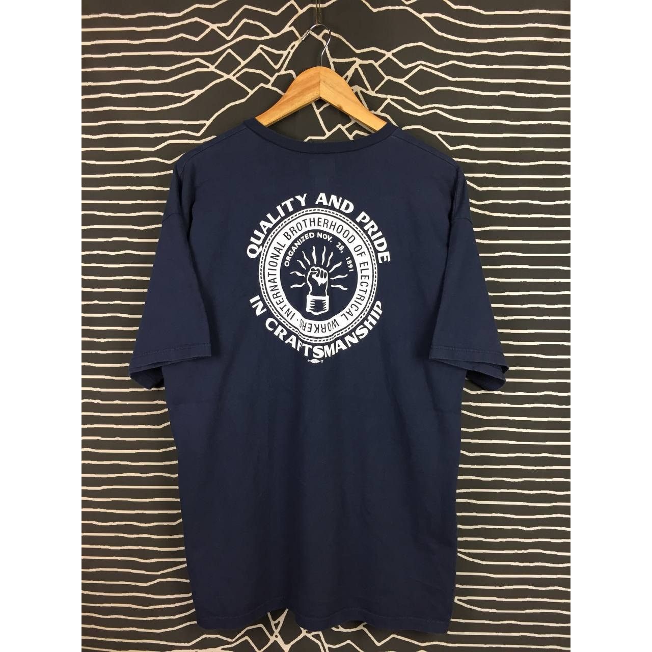 Other LifeWear Quality And Pride In Craftsmanship Union Proud Tee Size US XL / EU 56 / 4 - 7 Thumbnail