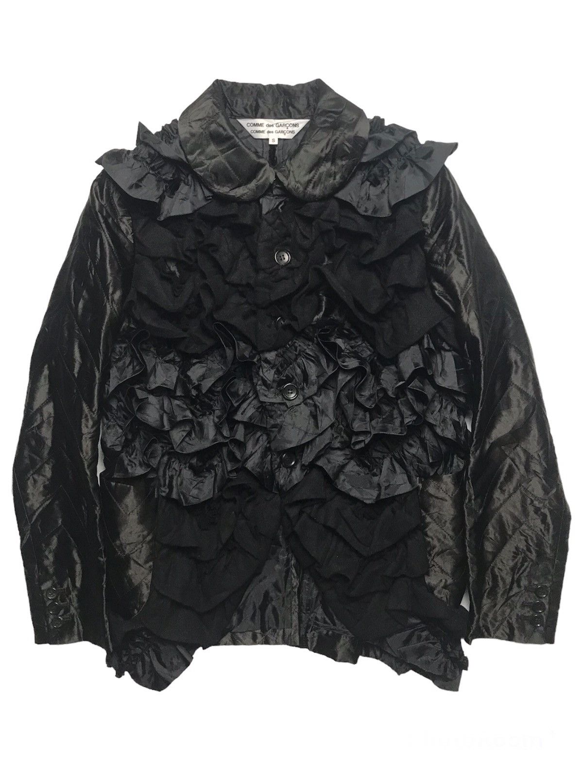Comme des Garcons AW2018 Comme des Garcons Ruffle Jacket Size S / US 4 / IT 40 - 2 Thumbnail