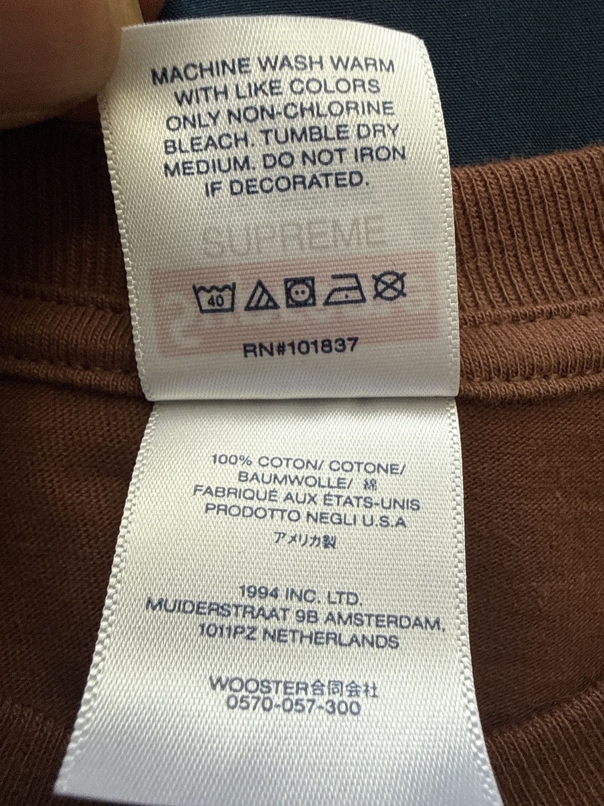 Supreme Supreme T-Rex Tee Size US L / EU 52-54 / 3 - 2 Thumbnail