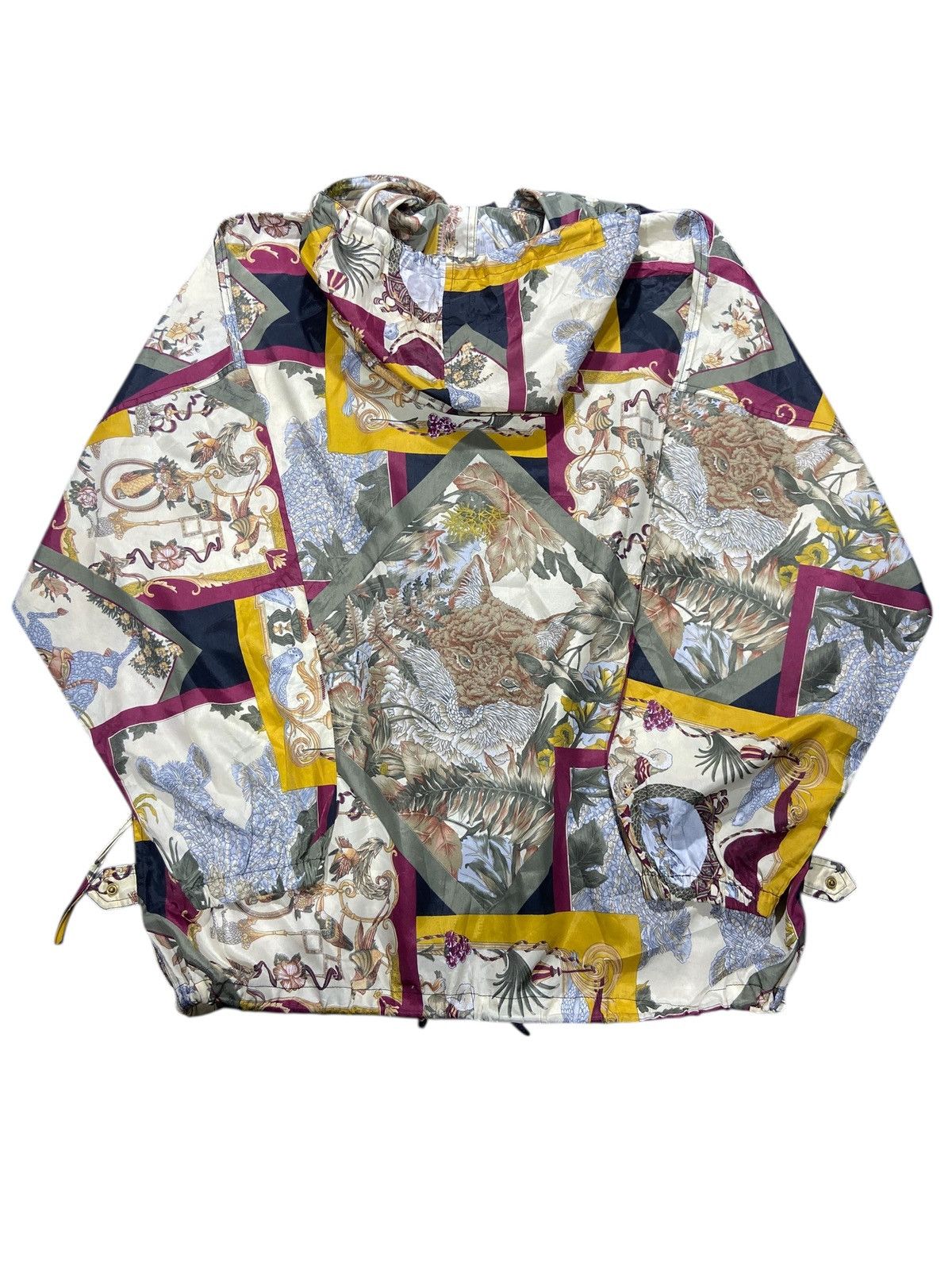 Salvatore Ferragamo Vintage Salavatore Ferragamo Full Print jacket Silk Size US L / EU 52-54 / 3 - 2 Thumbnail