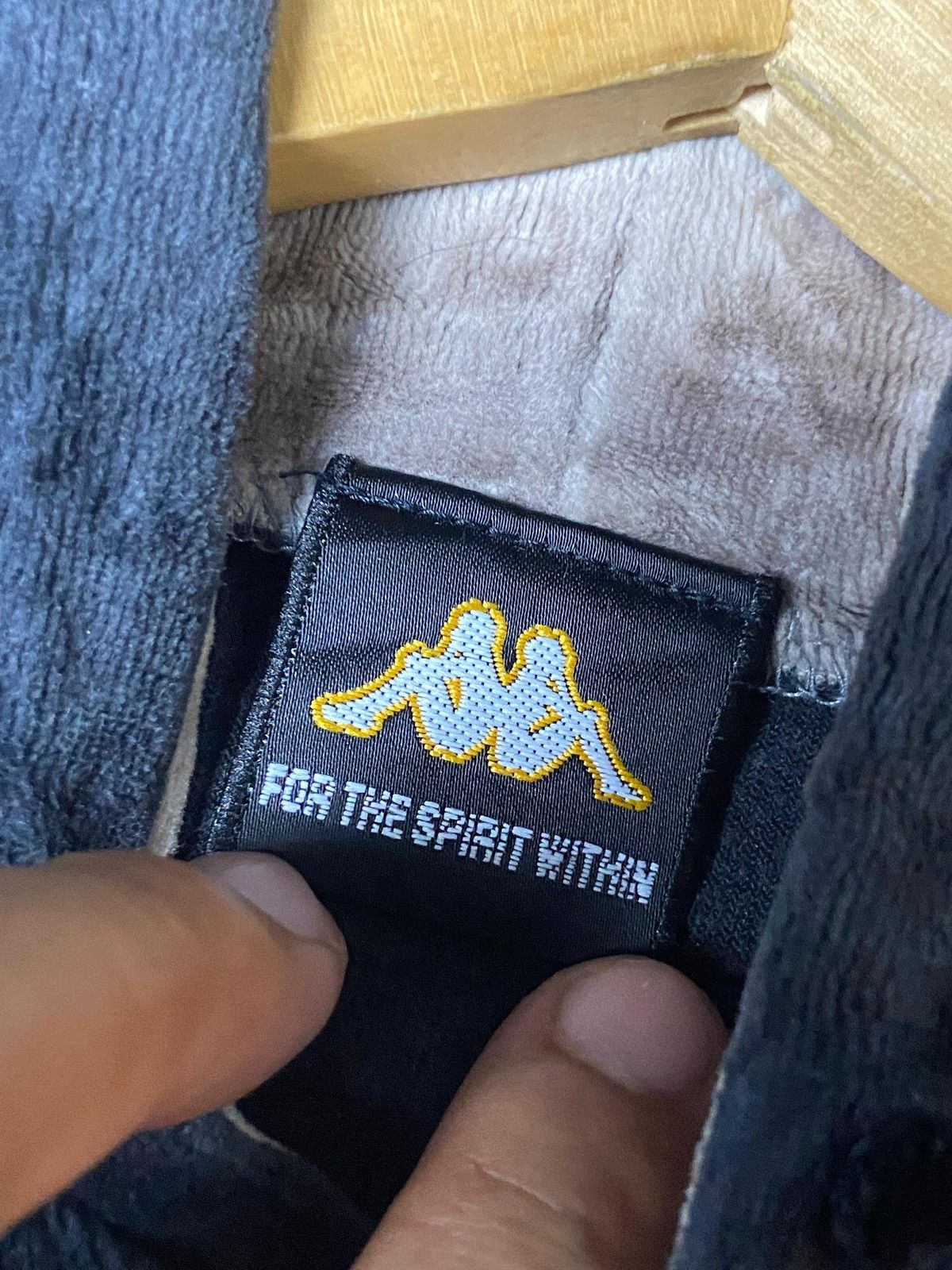 Kappa Kappa Brand Velvet Hoodies (146) Size US L / EU 52-54 / 3 - 6 Thumbnail