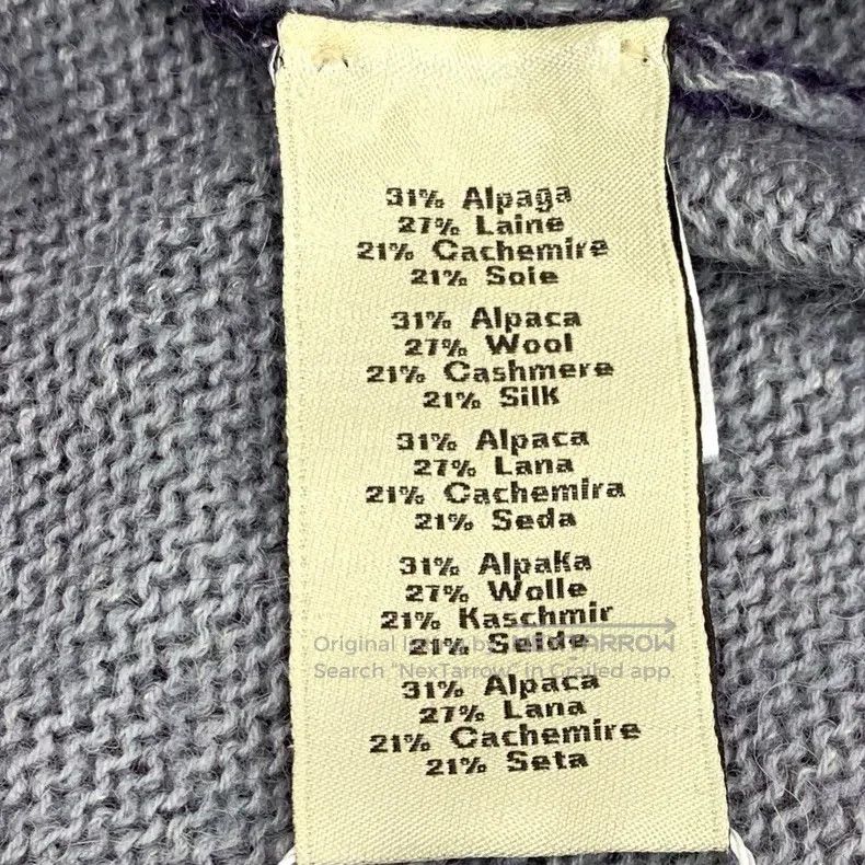Hermes Hermes Purple Ombre Wool Long Sleeve Single-Breasted Knit Size US XXL / EU 58 / 5 - 6 Thumbnail